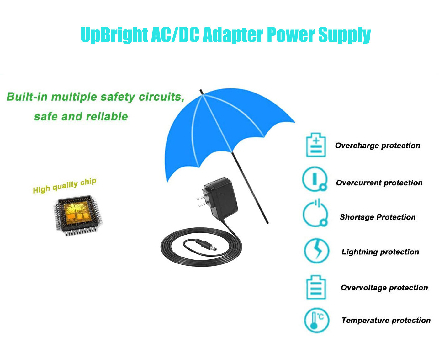 9V AC DC Adapter for Brother P Touch XL PT-30 PT-35 PT-8000 PT-1830SC AD-8000