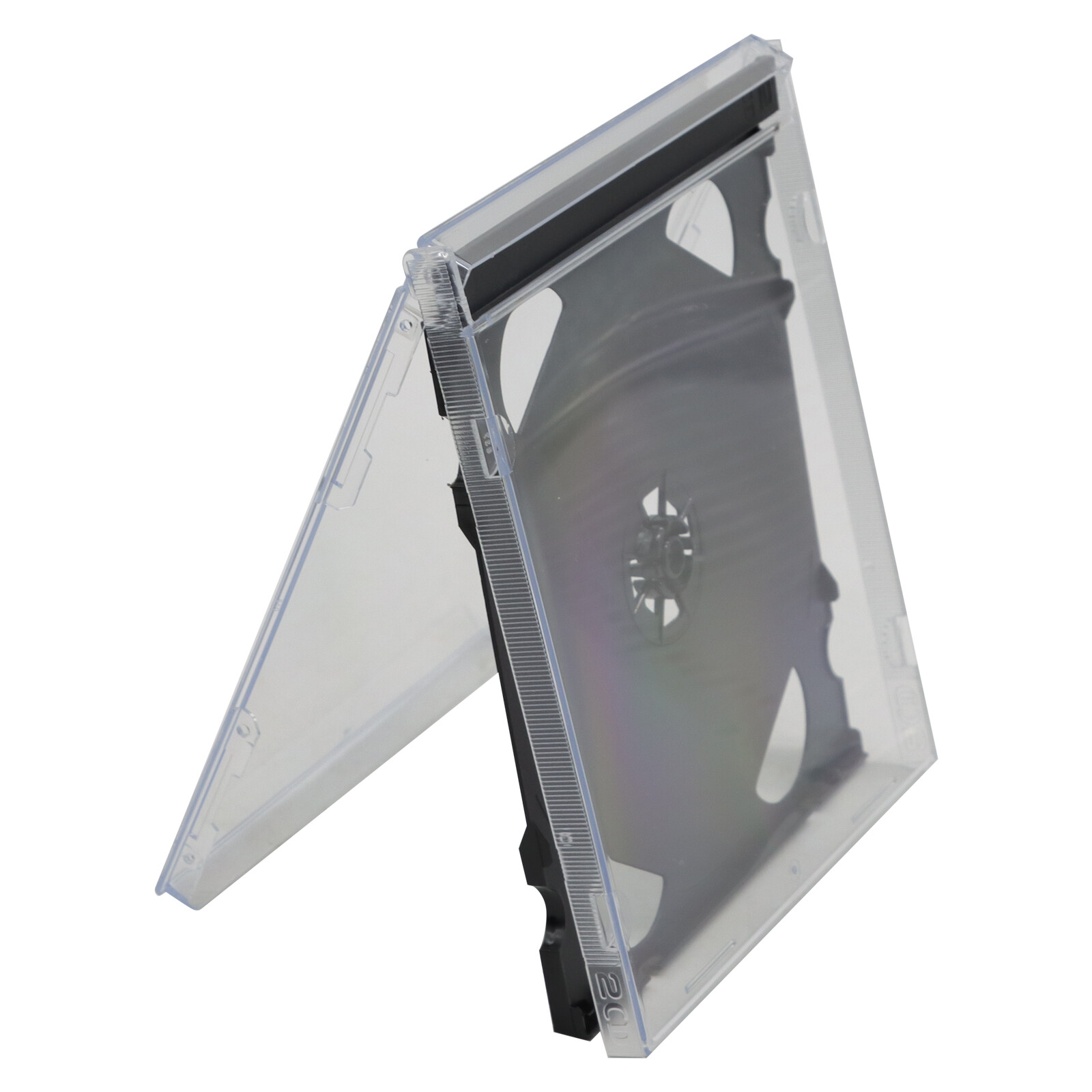 10PC STANDARD Double CD Jewel Case with Tray 10.4mm (2 CD) Lots Protectors Cover
