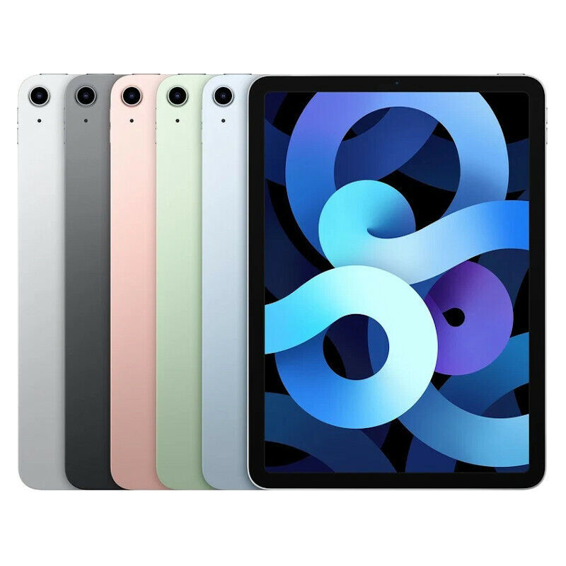 Apple iPad Air 4 (2020) 10.9″ 64GB 256GB All Colors (WiFi or Cellular) – Good
