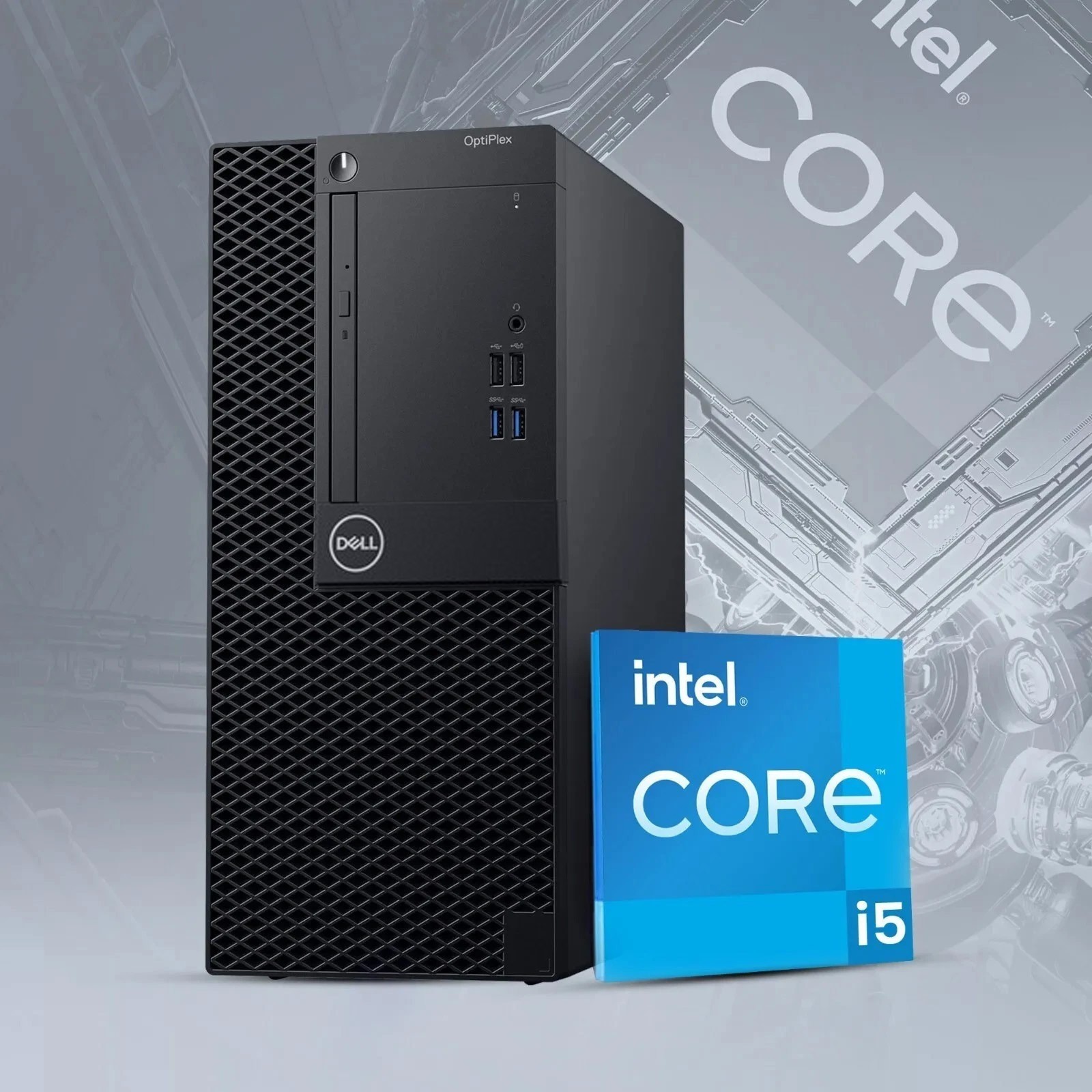 Dell Optiplex 3060 Desktop Tower intel i5-8th 8GB RAM 128GB SSD Wi-Fi Windows 11