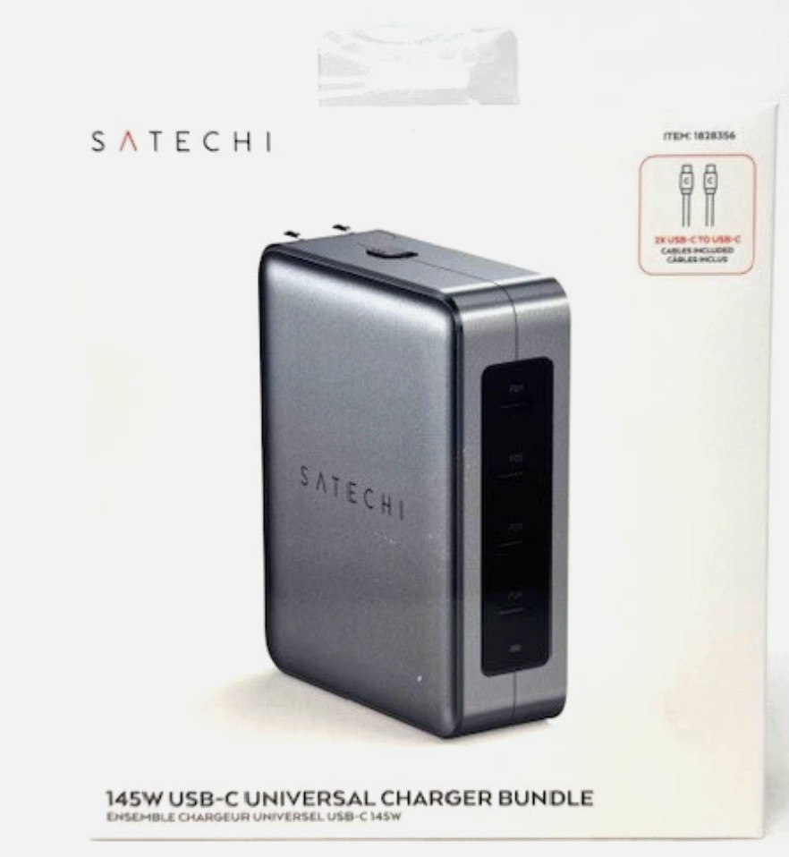 Satechi 145W USB-C Universal Charger Bundle Power Adapter CT-W145C2