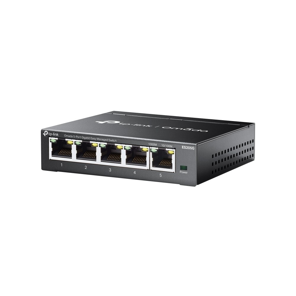 TP-Link ES205G | Omada 5-Port 1000Mbps Gigabit Easy Managed Desktop Switch