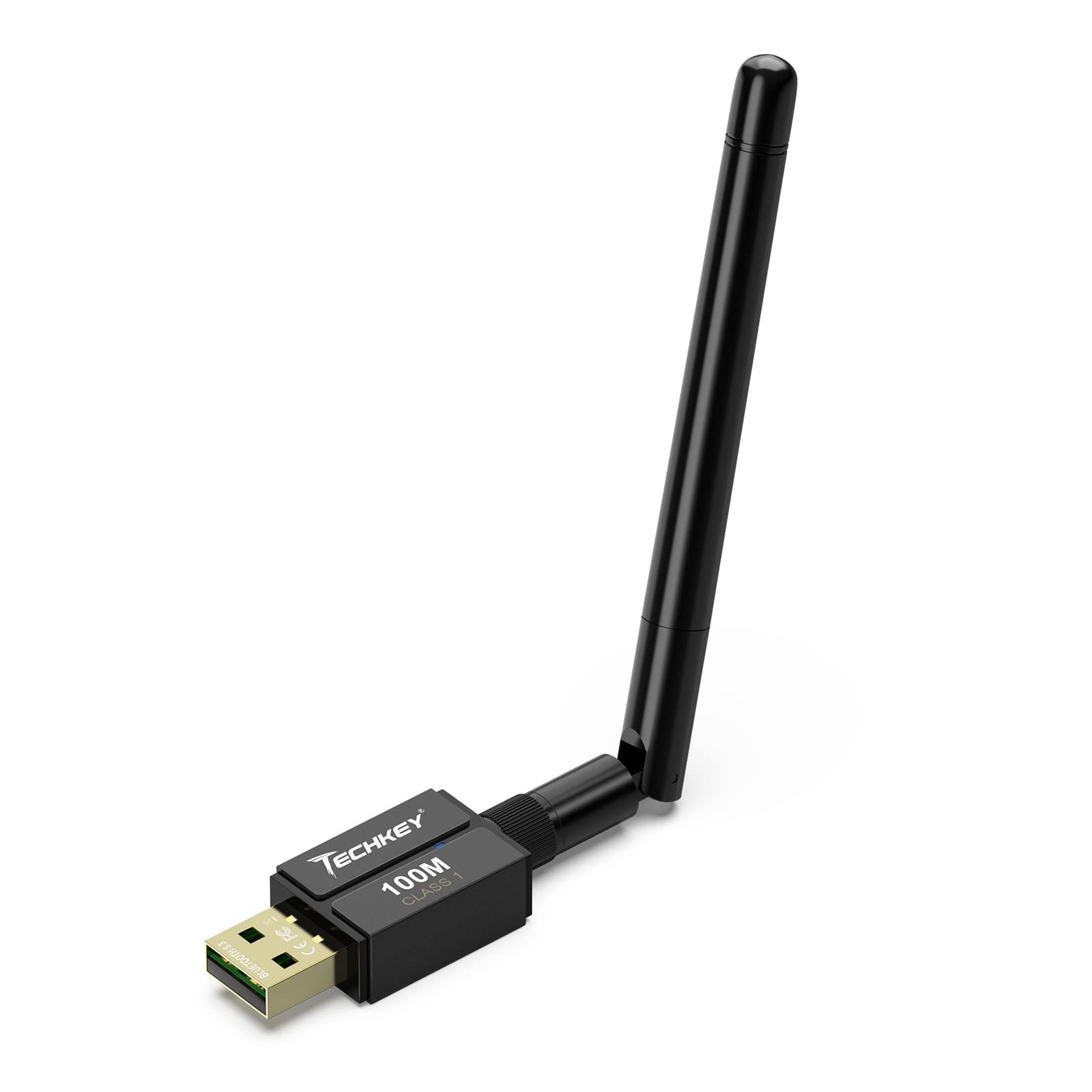 Long Range USB Bluetooth 5.3 Adapter for Desktop PC – 328FT Wireless