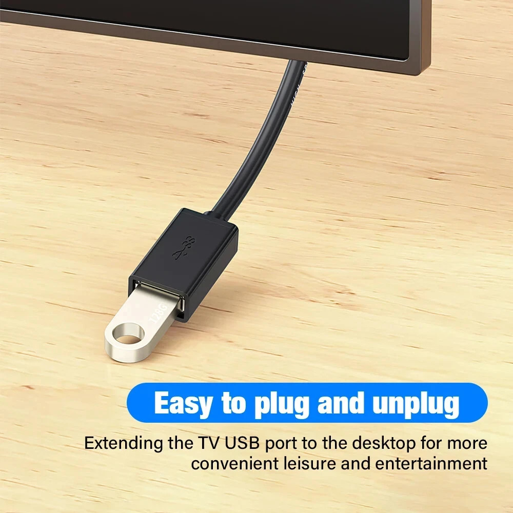 USB 3.0 Extension Cable High Speed Extender Cord Adapter Type A Male to Female