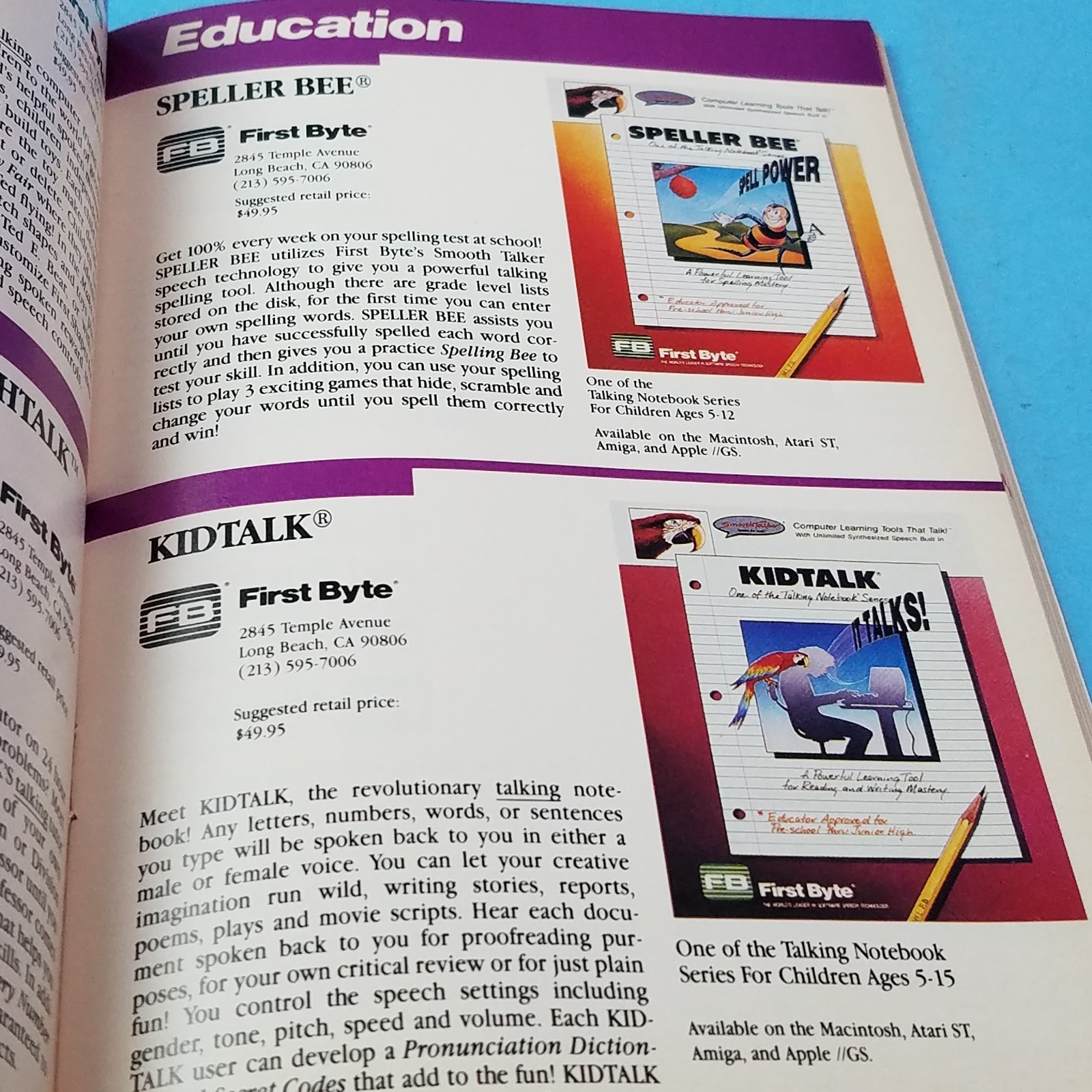 VTG Commodore Amiga Buyer’s Guide To Software & Accessories Vol 3 Computer Book