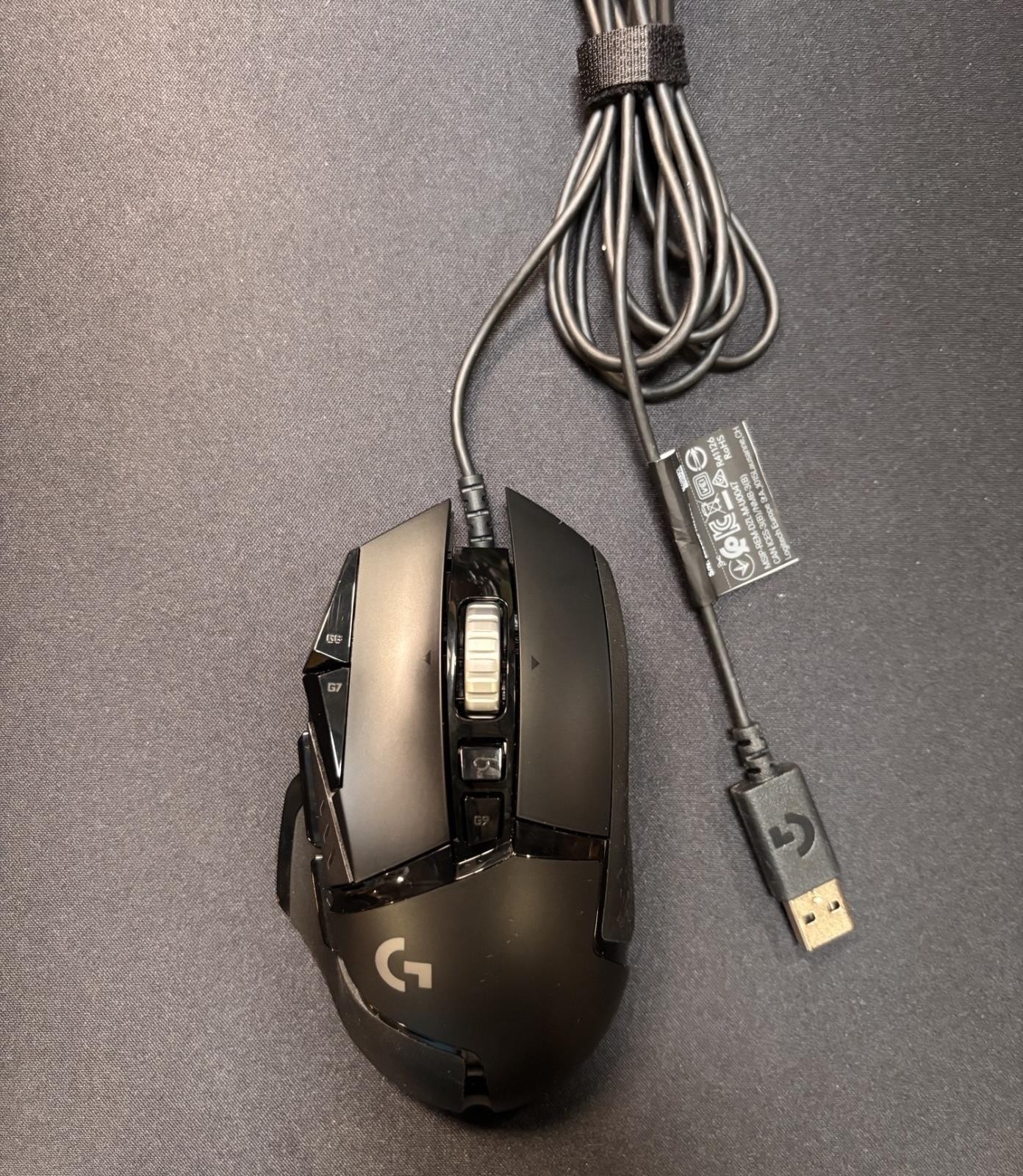 Logitech G502 HERO Wired Gaming Mouse – Black