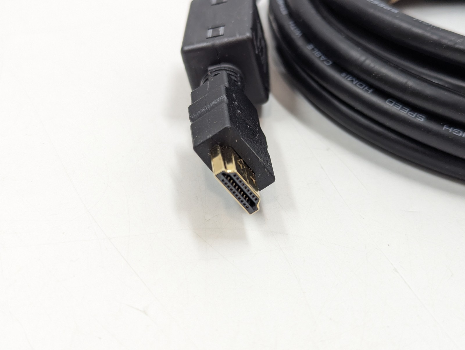 Unbranded Assorted USB-A to USB-B & HDMI Cables | Black | Lot of 22
