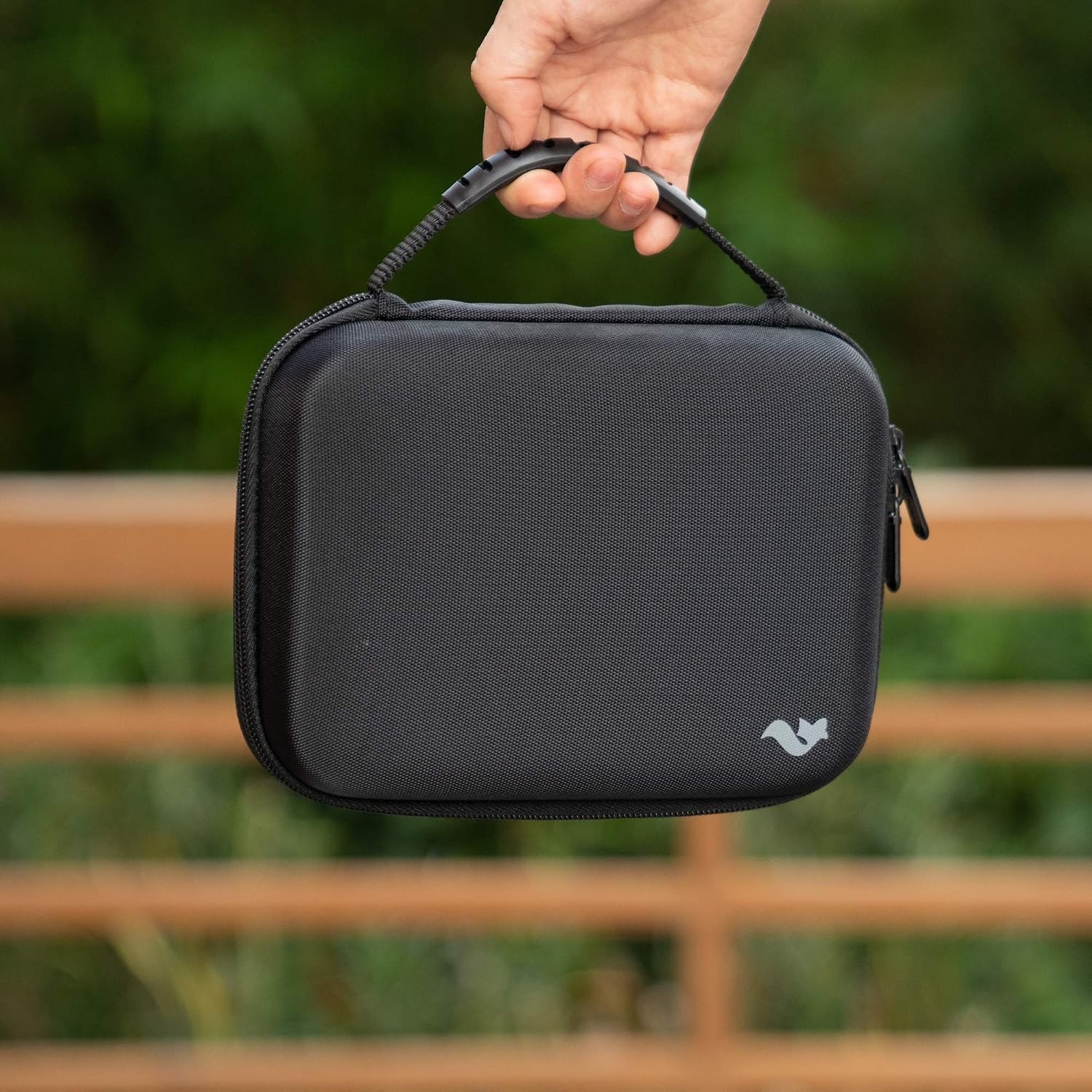 USB and SD Card Storage Holder with Mesh Pocket – Large Capacity