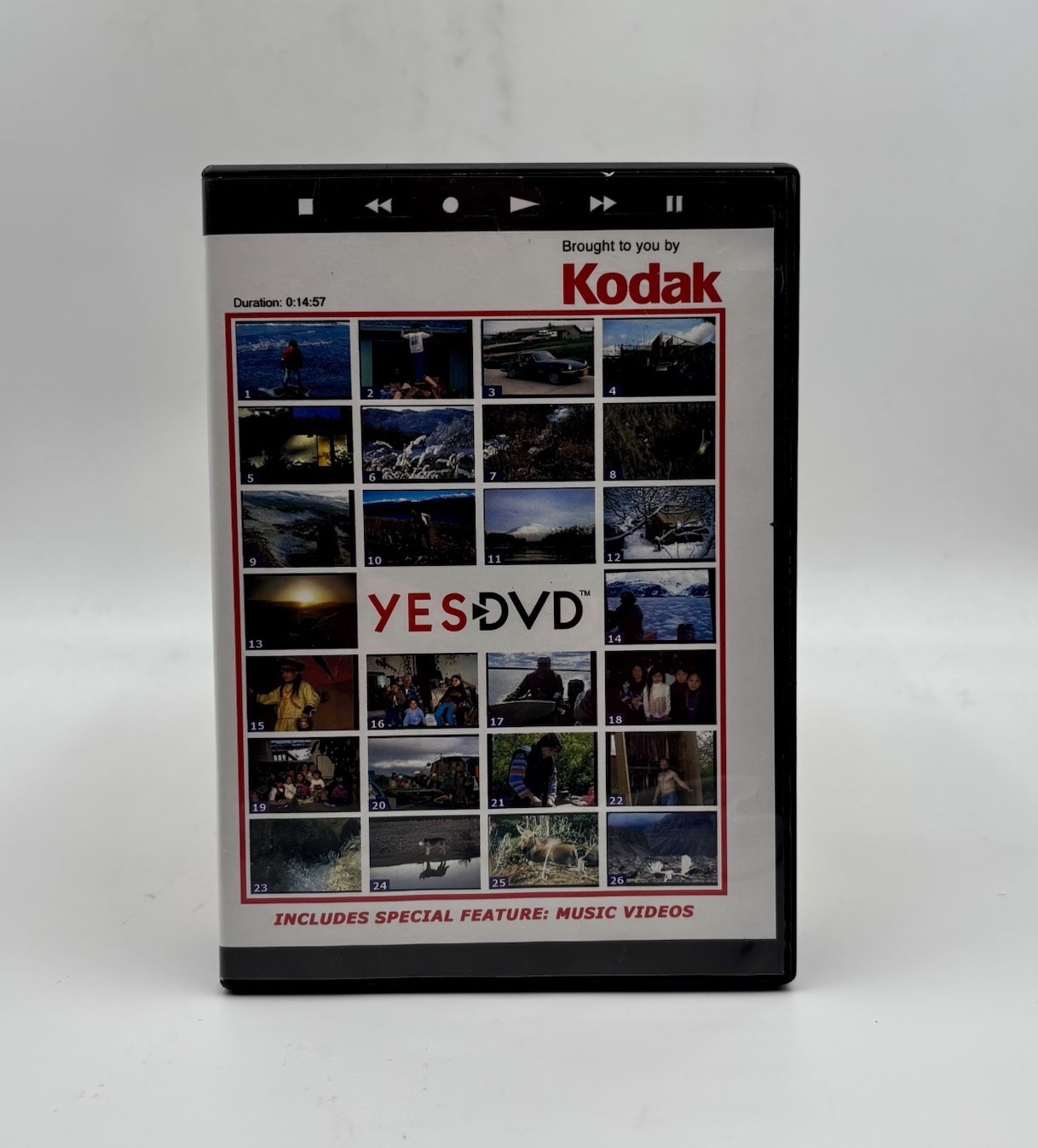 Kodak YES DVD Brought To You By KODAK Includes Special Feature: Music Videos