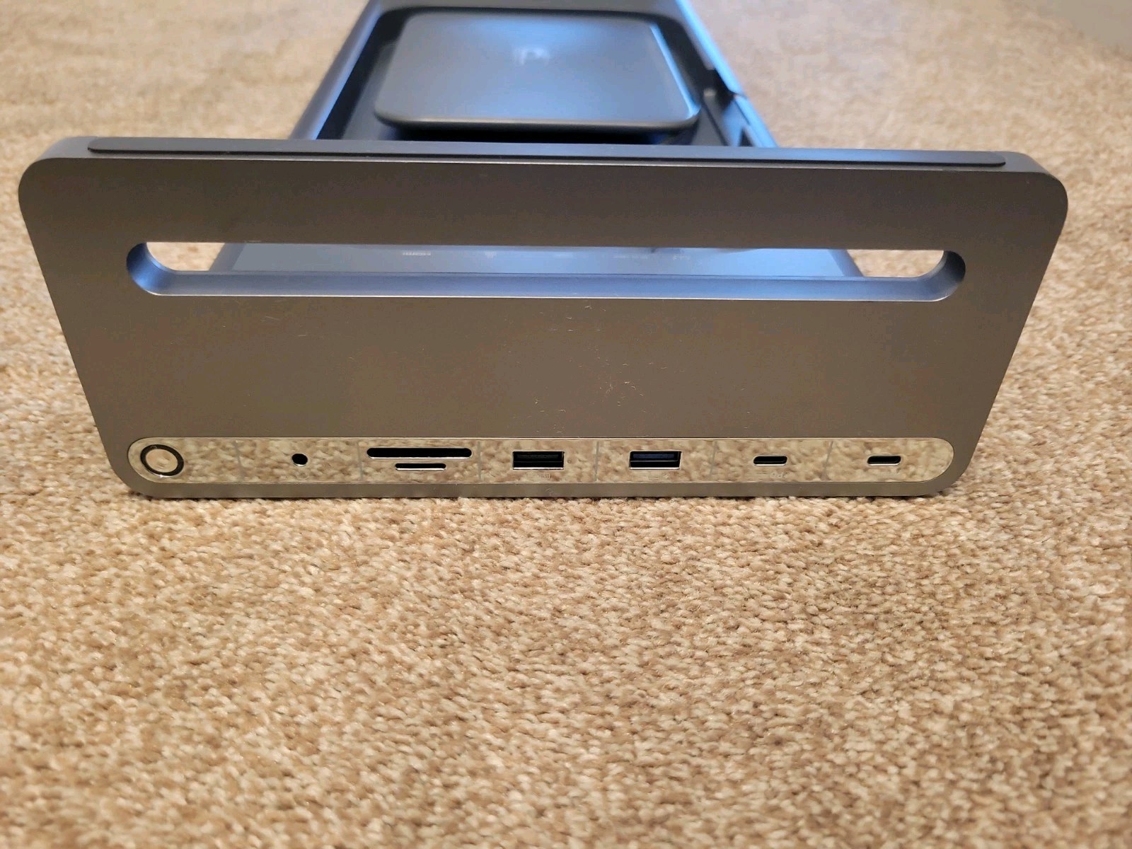 Anker 12-in-1 USB-C Docking Station Only Monitor Stand Wireless Charging Pad