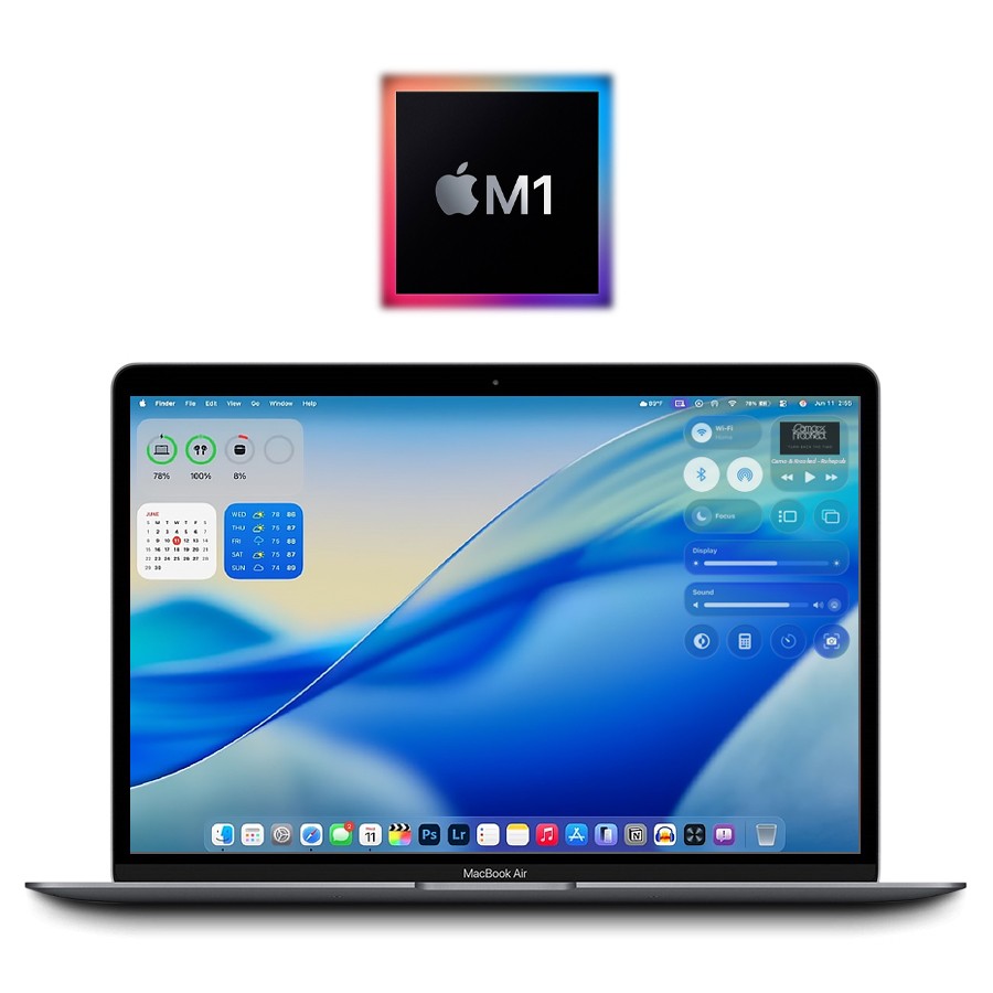 2020 Apple M1 MacBook Air 13.3″ 8GB/256GB SSD/7-Core GPU (Space Gray) A2337