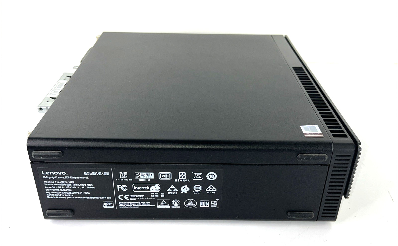 Lenovo ThinkCentre M70s SFF i5-10400 16GB RAM 2TB SSD Win11 Pro UHD 630 BUNDLE