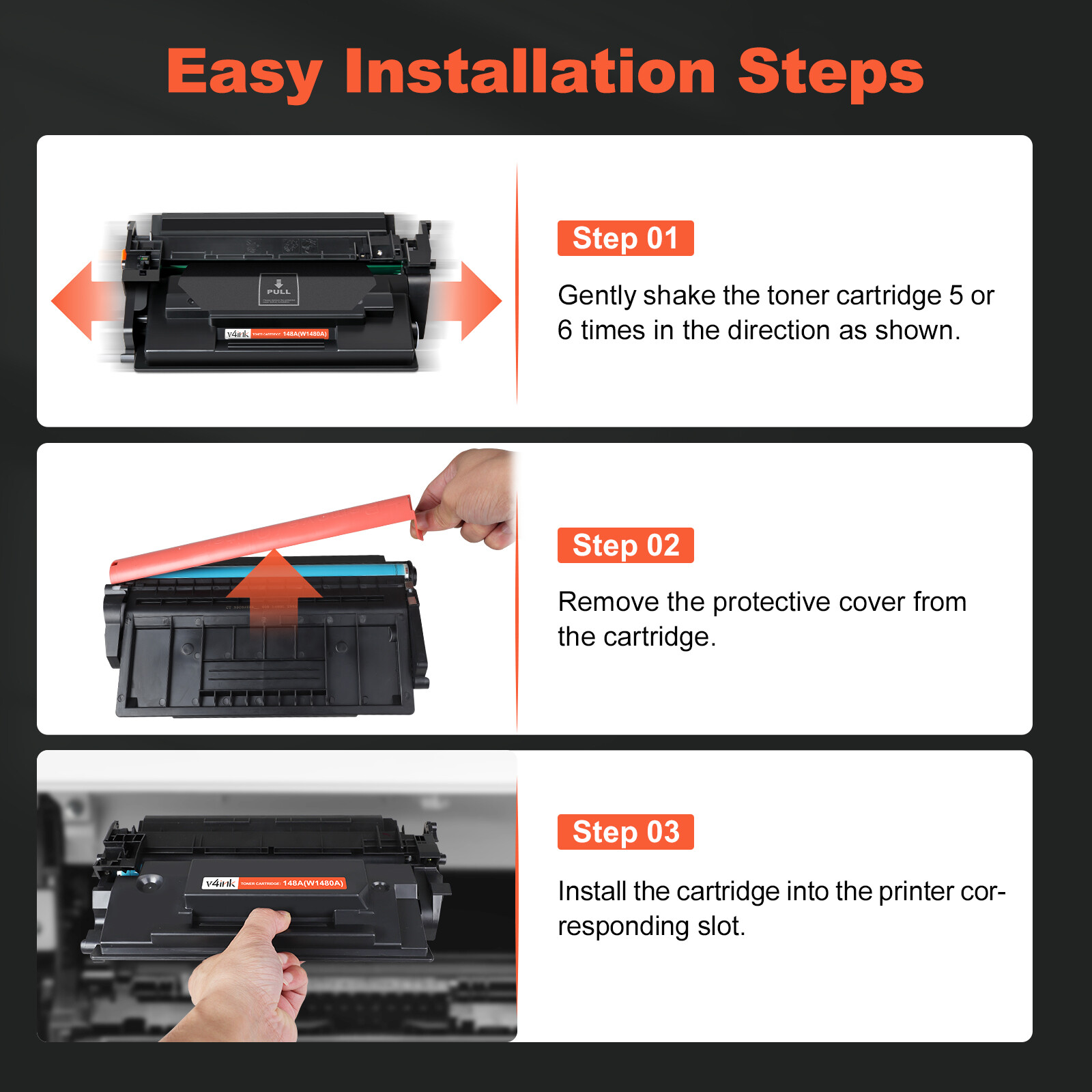 CE285A Black Toner Cartridge For HP 85A LaserJet P1102W M1212NF M1217nfw MFP