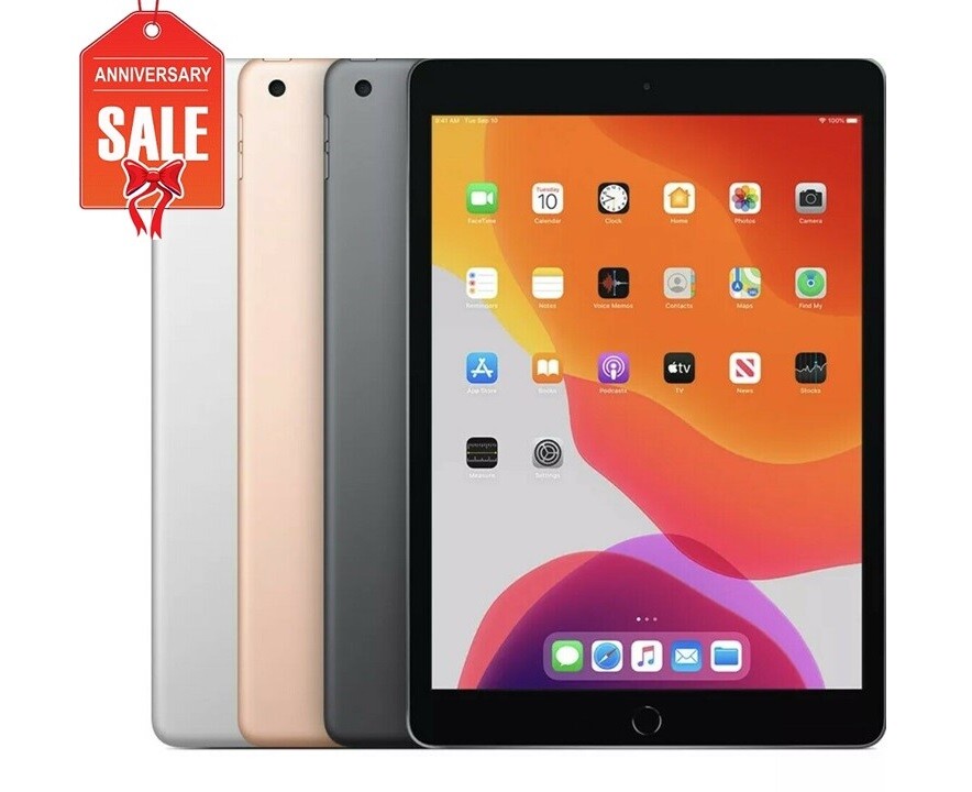Apple iPad 8th gen 2020, 32GB 128GB, Wi-Fi 10.2″ GRAY SILVER GOLD