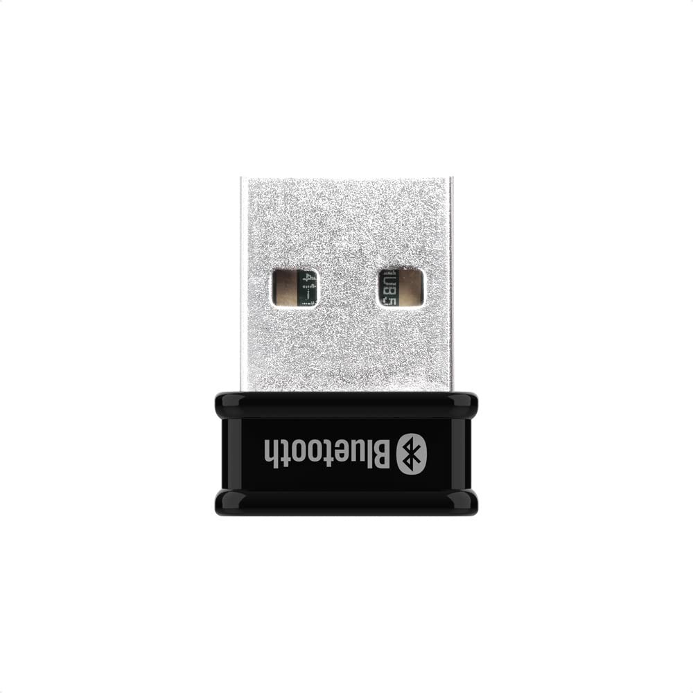 Edimax Bluetooth Adapter for PC, BT 5.0 EDR Nano USB Dongle, Fast Nano, Black