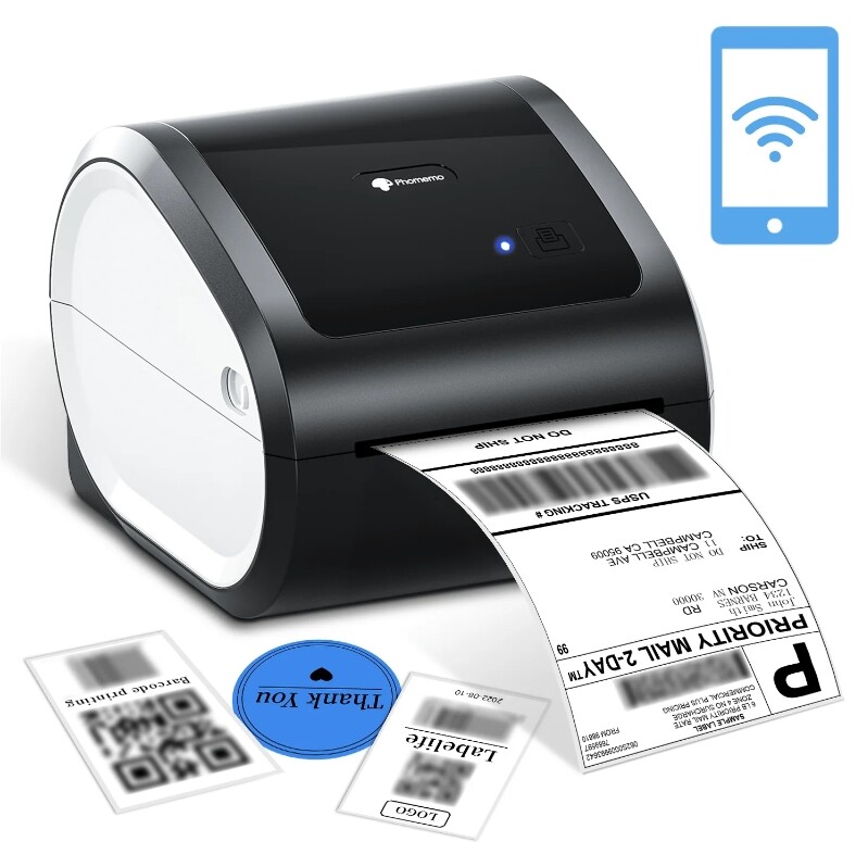 Phomemo 4×6 Shipping Label Printer Thermal Bluetooth Label Printer for USPS LOT