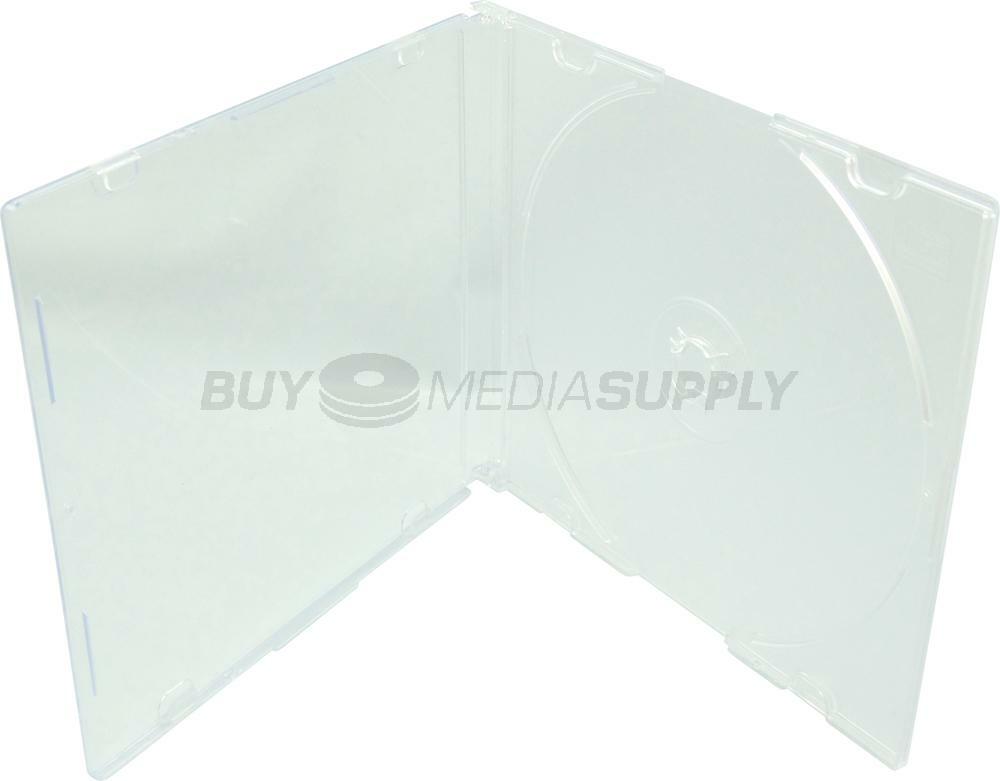 5.2mm Slimline Clear 1 Disc CD Jewel Case Lot