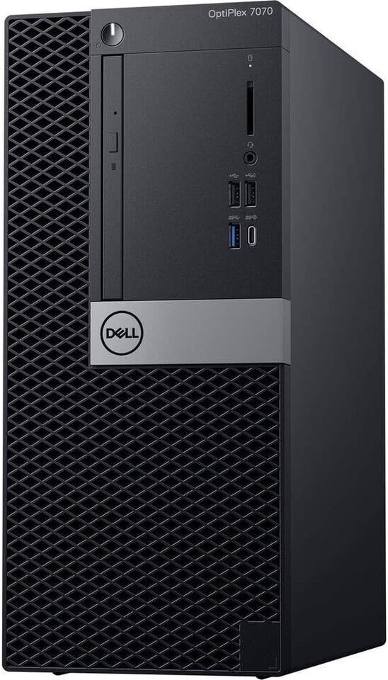 Dell 7070 Optiplex i5-9700 16GB RAM 256 GB SSD Windows 11 Tower Desktop PC