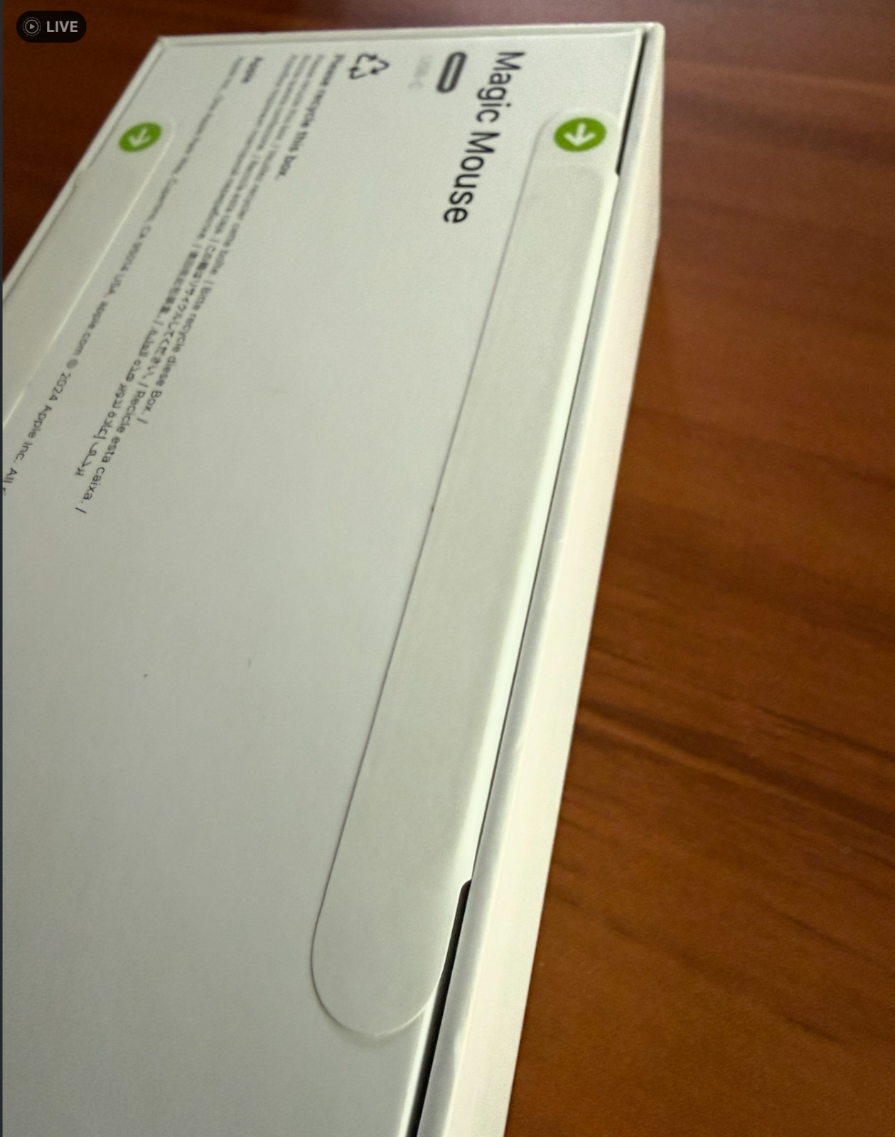 Apple Magic Mouse Wireless USB-C – Black MXK63AM/A (A3204) | New, Sealed