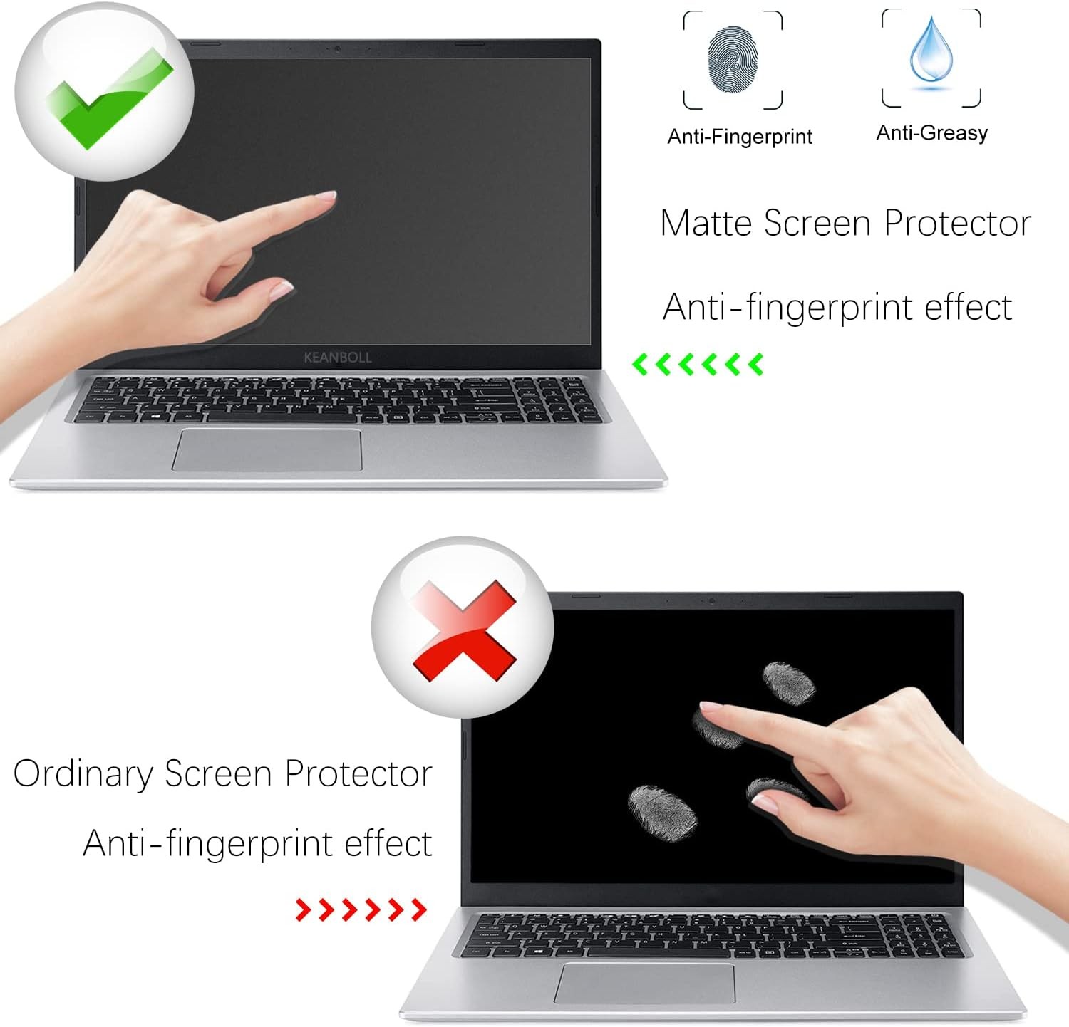 3-Pack Case for 2025 HP OmniBook 5 Flip 14″ & 2024 Envy x360 2-in-1
