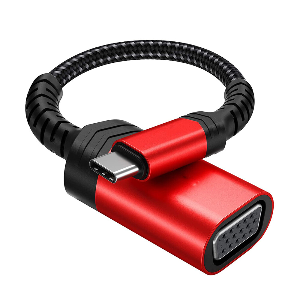 USB C to VGA cable USB 3.1 Type C to VGA adapter converter 4 Apple Dell Lenovo