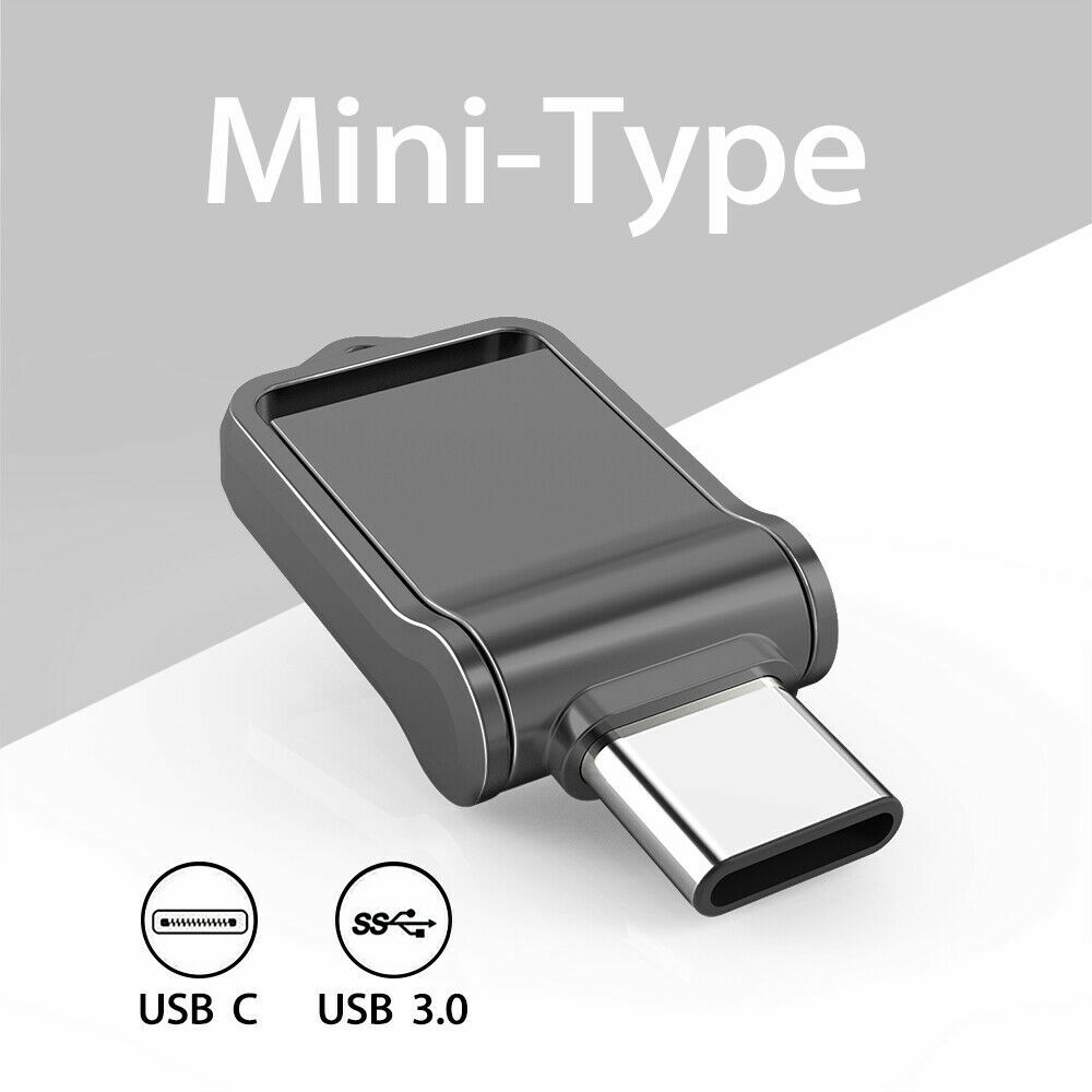 Mini USB 3.0 Type C Dual USB Memory Stick OTG Waterproof Flash Drive Thumb Drive