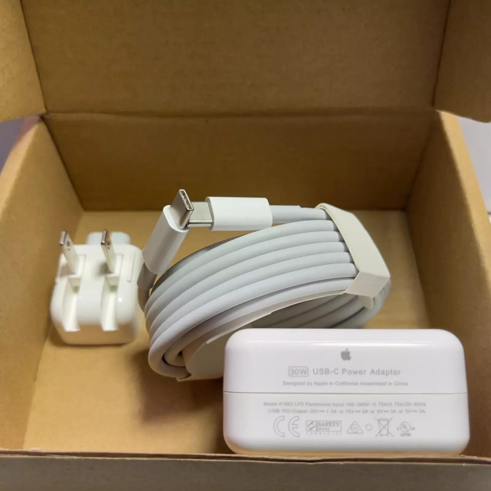 NEW!! OEM 30W 20V USB-C Type-C AC Adapter Charger for Apple MacBook Air A2337 M1