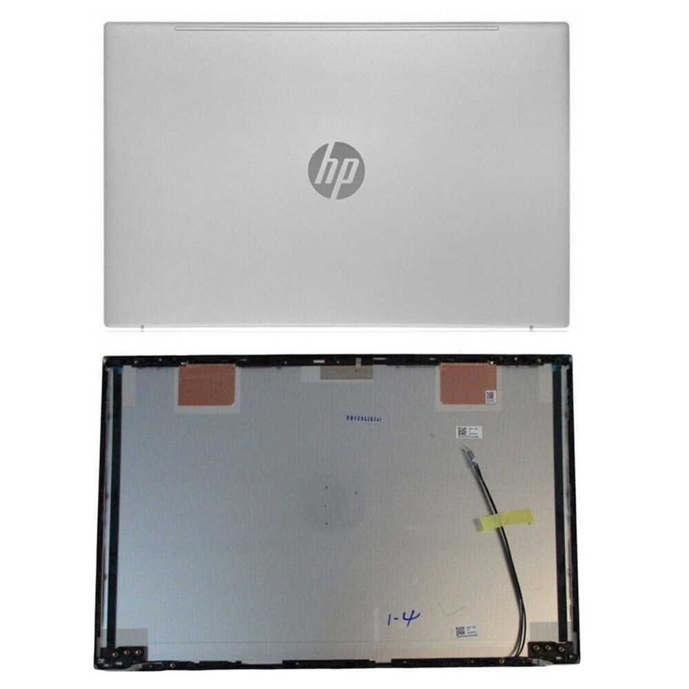 For HP Pavilion 15Z-EH 15-EH 15-EG Top Back Cover/Bezel/Hinges Silver M08901-001
