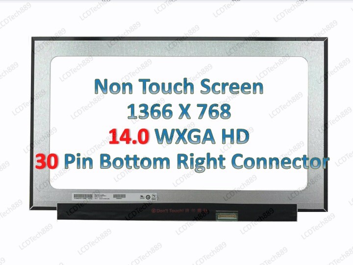 B140XTN07.3 fits B140XTN07.2 laptop LED LCD Screen Matte HD 1366×768 Display 14″