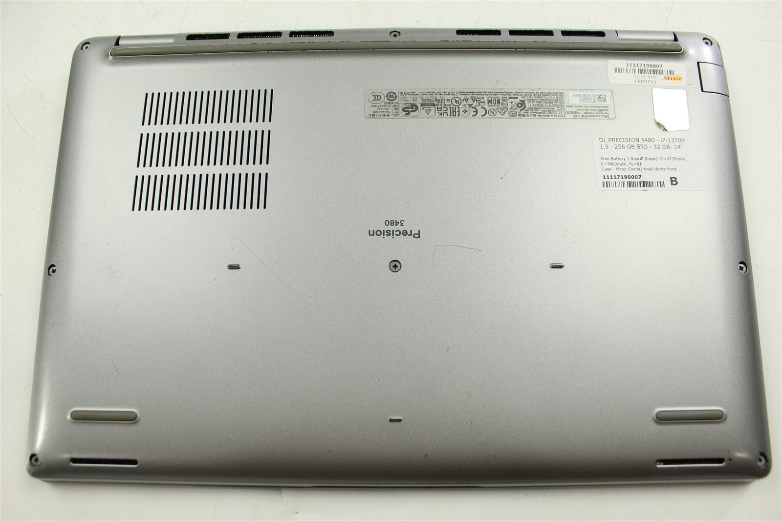 Dell Precision 3480 14″ FHD i7-1370P 1.9GHz 256GB SSD 32GB RAM W11P RTX A500