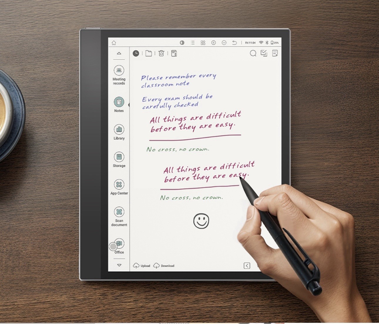 RUERTU 10.3” Color E-Ink Writing Tablet Smart Notebook Android w/ Stylus Fullbox