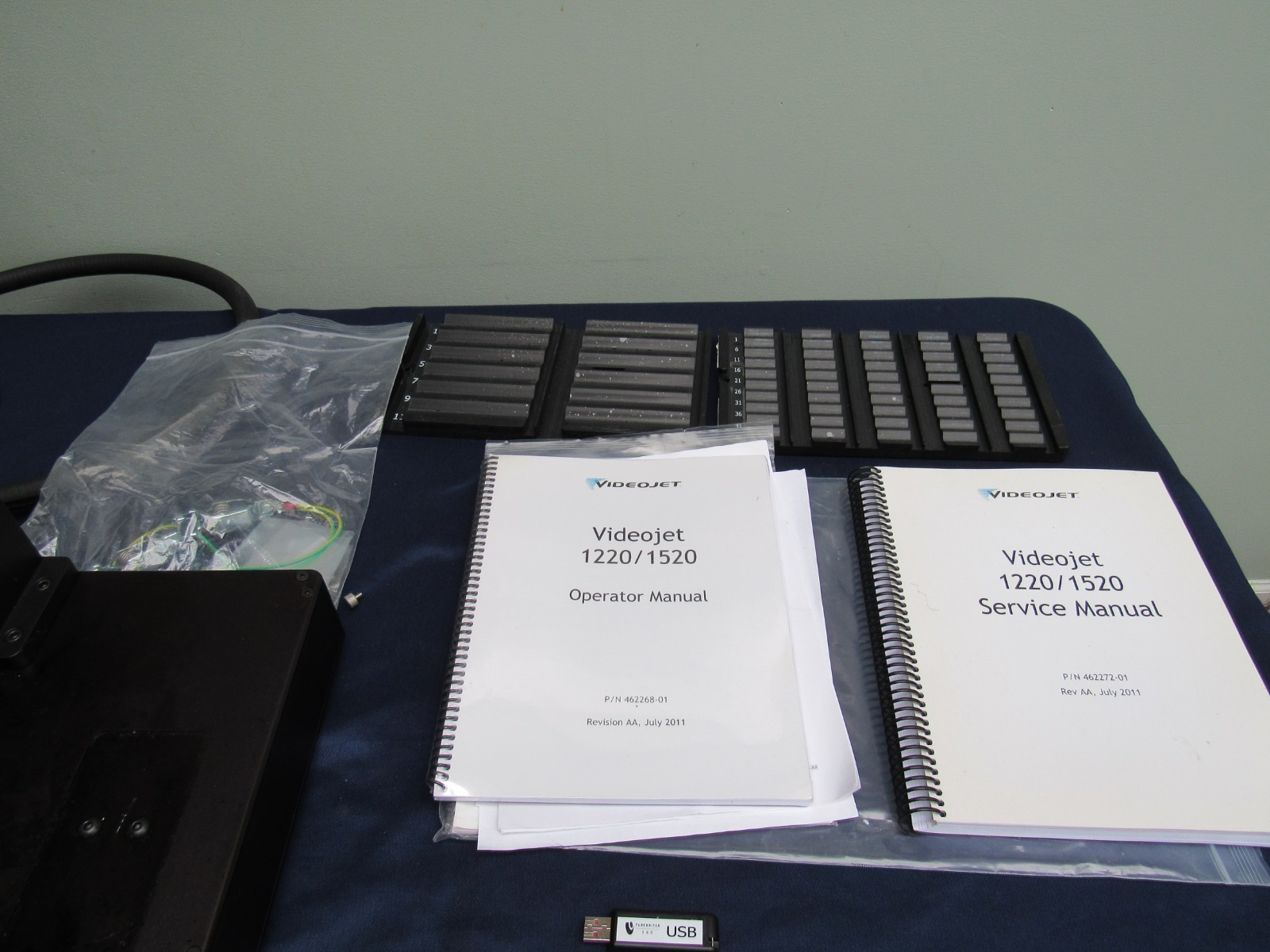 VideoJet 1520 Ink Jet Coding Machine W/ TubeWriter 360 30 Days Warranty