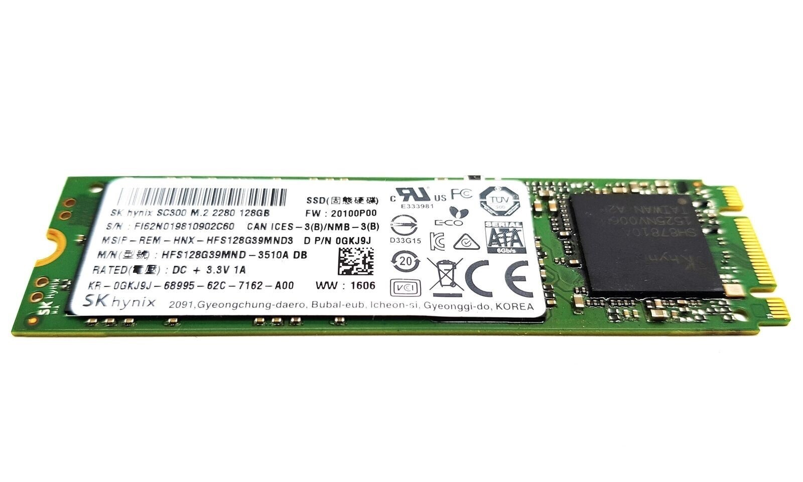 2 PACK! 128 GB SSD M.2 2280 SATA Solid State Drive Major Brands, Samsung, LiteON