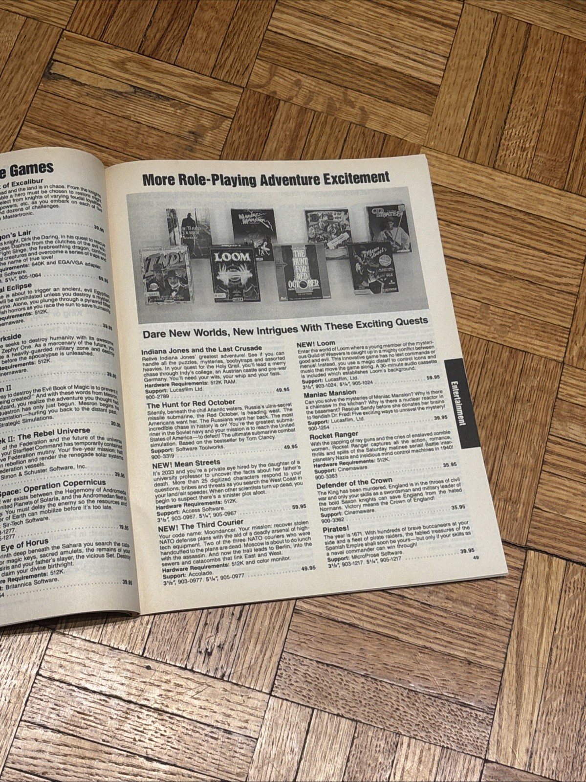 1991 Radio Shack TANDY Computer Catalog + Software Buyer’s Guide