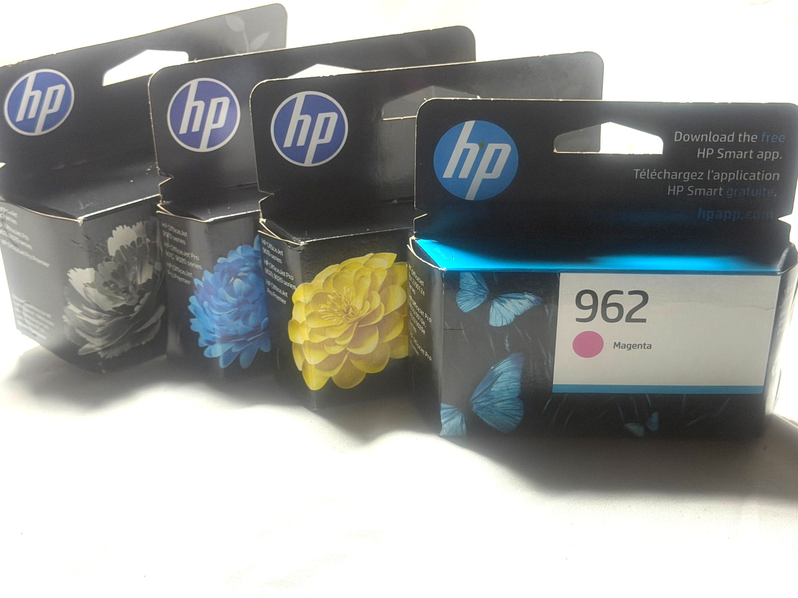 ❤️ ORIGINAL HP 962 XL 4 Pack High Yield Ink Cartridges Set EXP 9/27 LOW PRICE