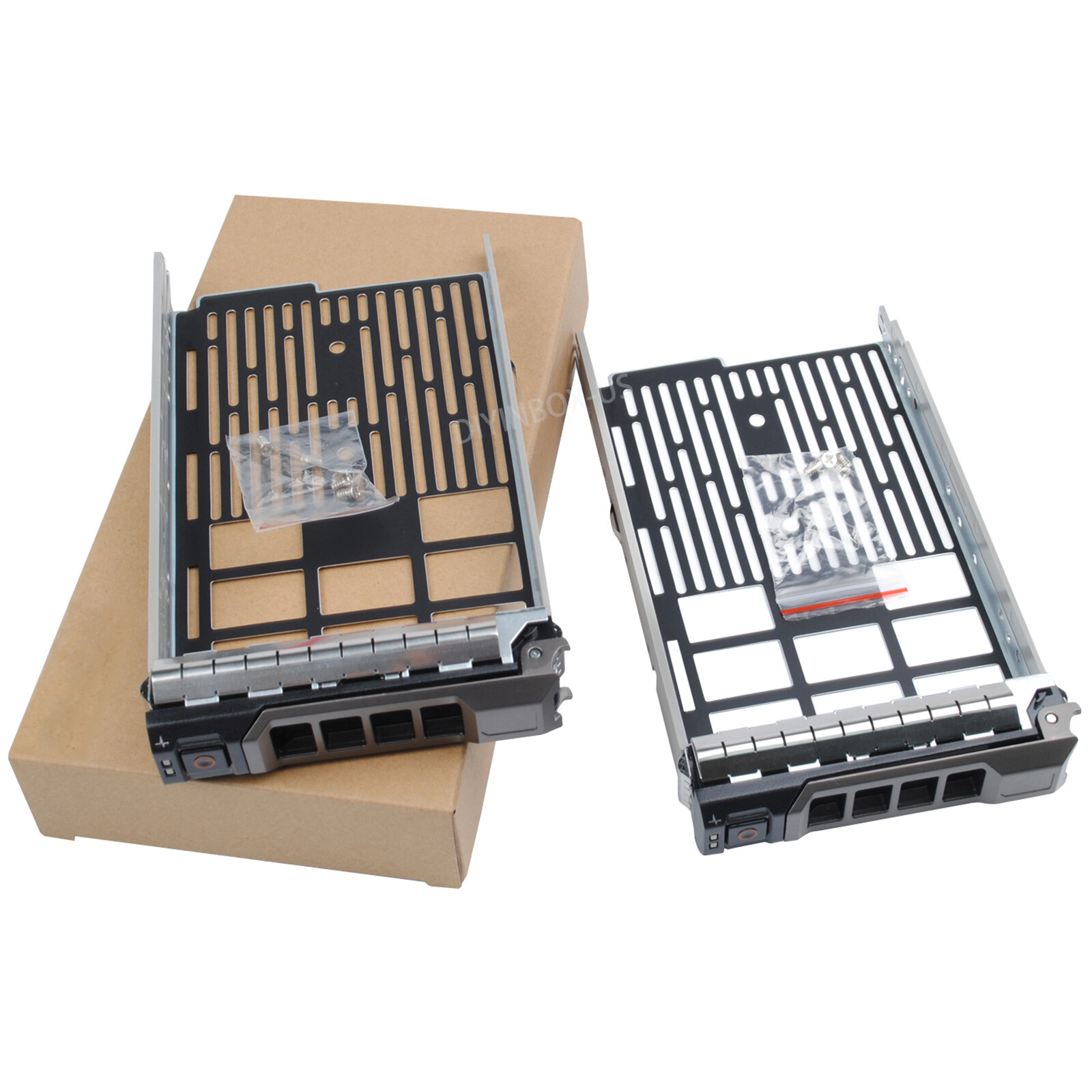 Lot 3.5″ LFF HDD Tray For Dell PowerEdge R520,R720 R720XD,RT620,T320 KG1CH,F238F