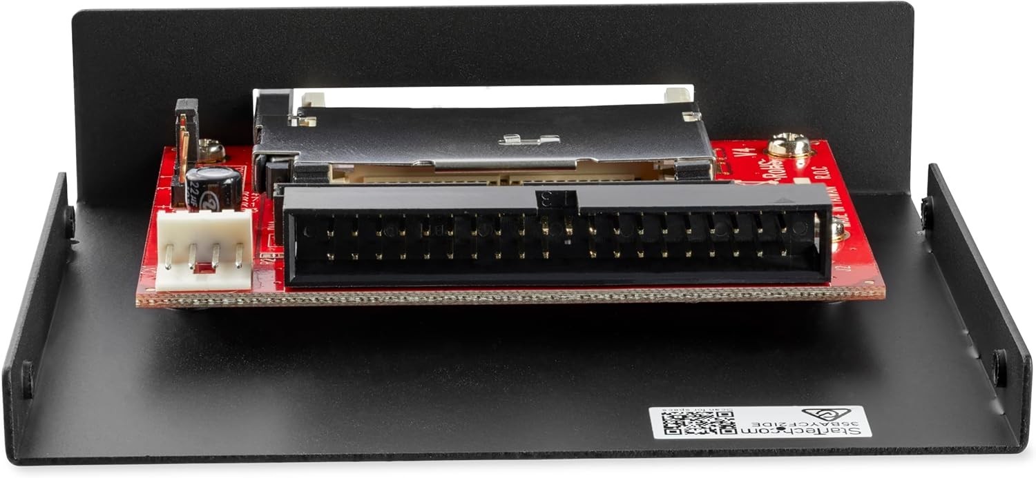 StarTech.com 3.5in Drive Bay IDE to Single CF SSD Adapter Card Reader