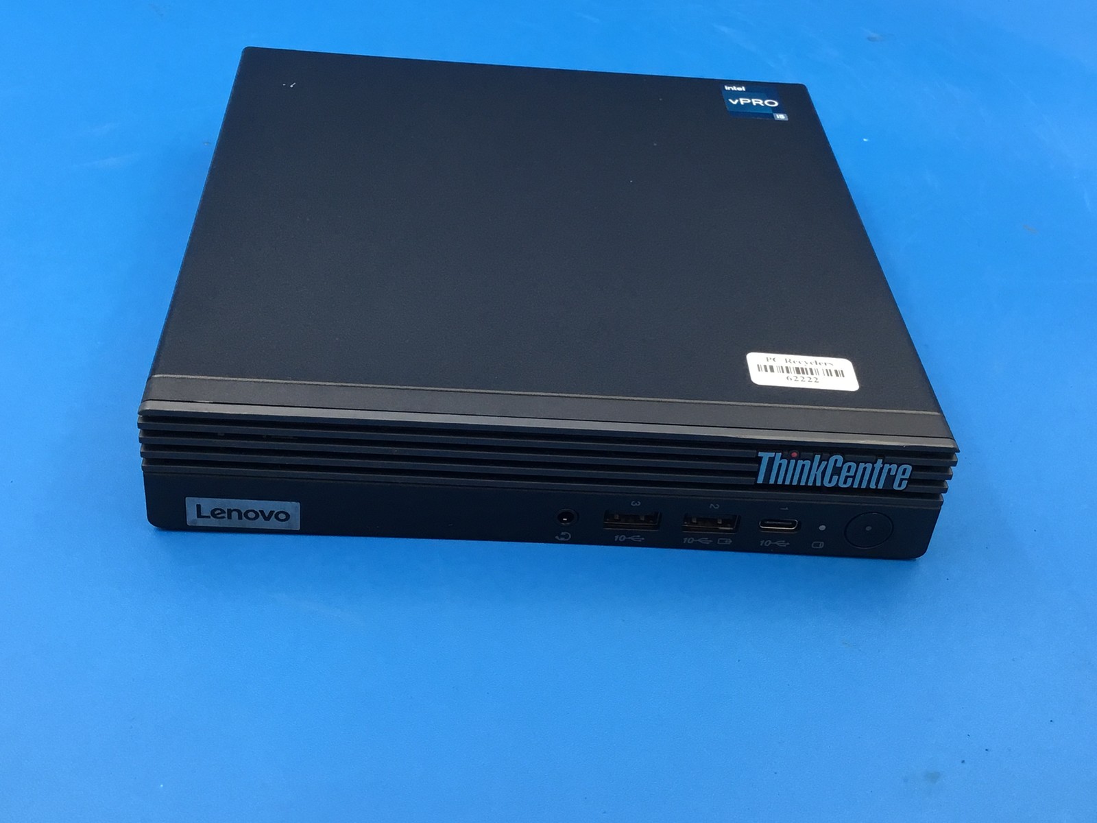 Lenovo ThinkCentre M80q Tiny PC i5-12500T 8GB RAM 256SSD WiFi FHD NO OS WIPED