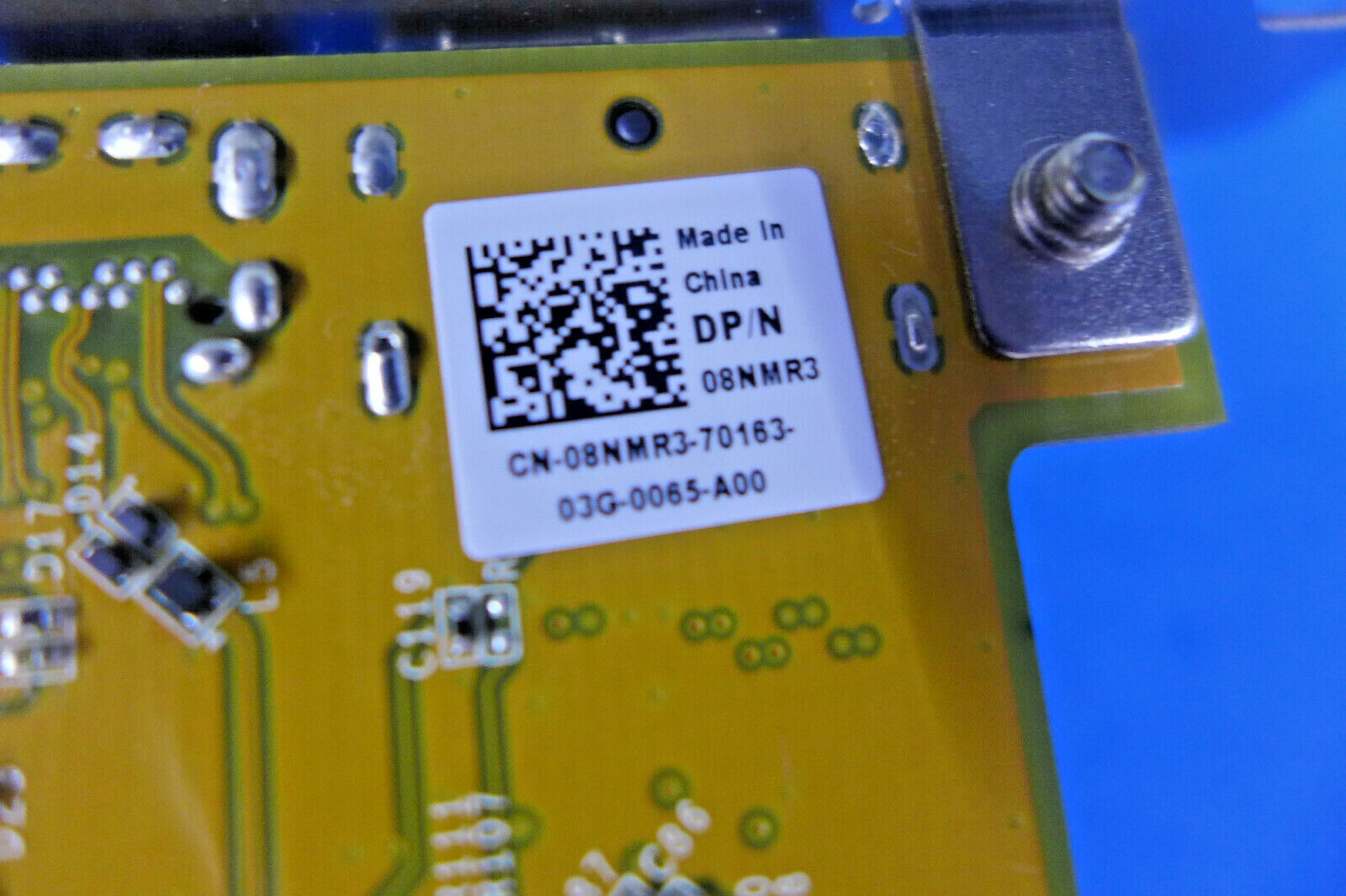 Dell USB 3.1 Gen 2 PCIe Network Adapter Card 2 Type-C 1 Display Port Input 8NMR3