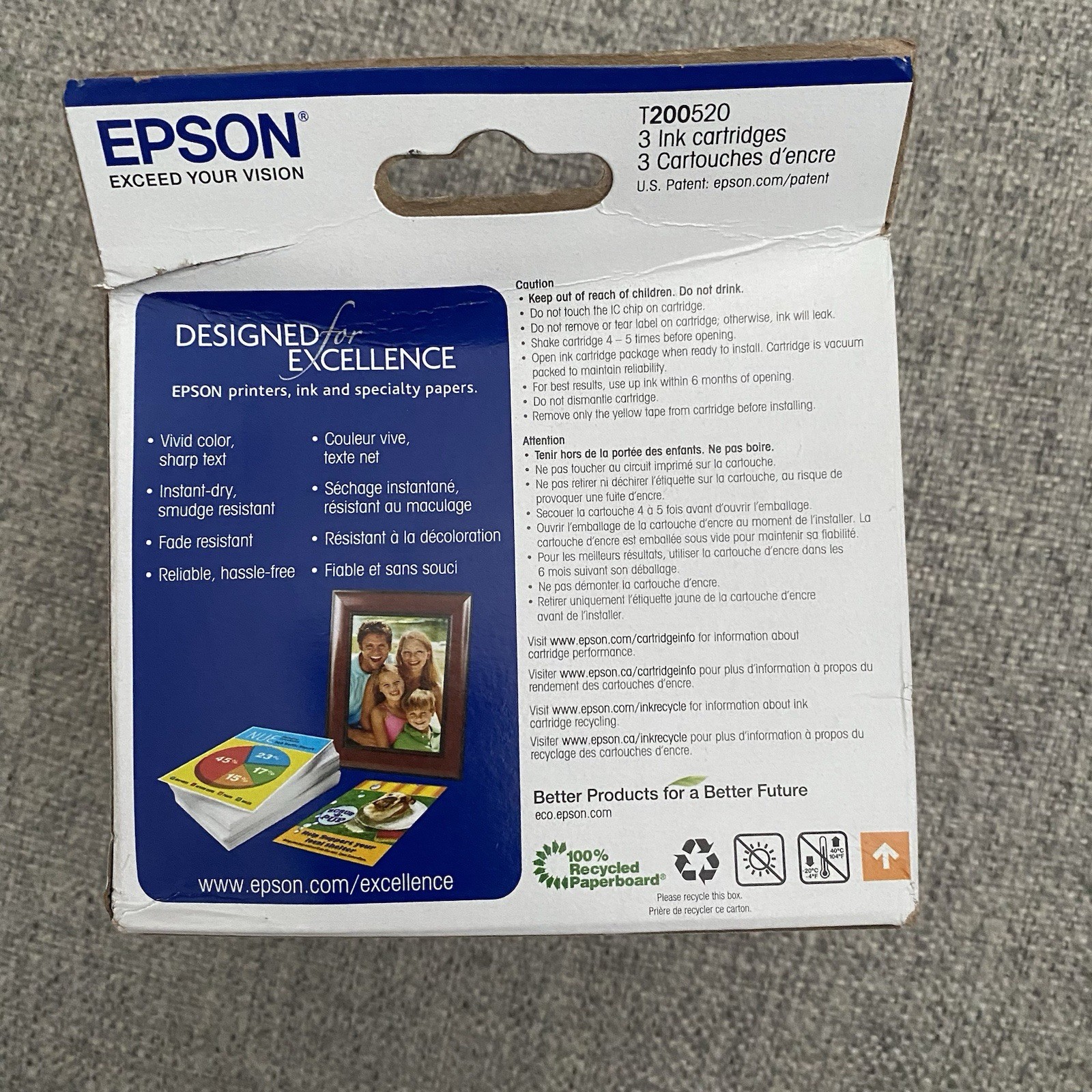 Epson 200 Cyan Magenta Yellow – 01/27