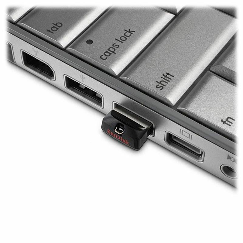 SanDisk Cruzer Fit Flash Drive 32GB USB 2.0 Memory Stick Mini USB Flash Drive