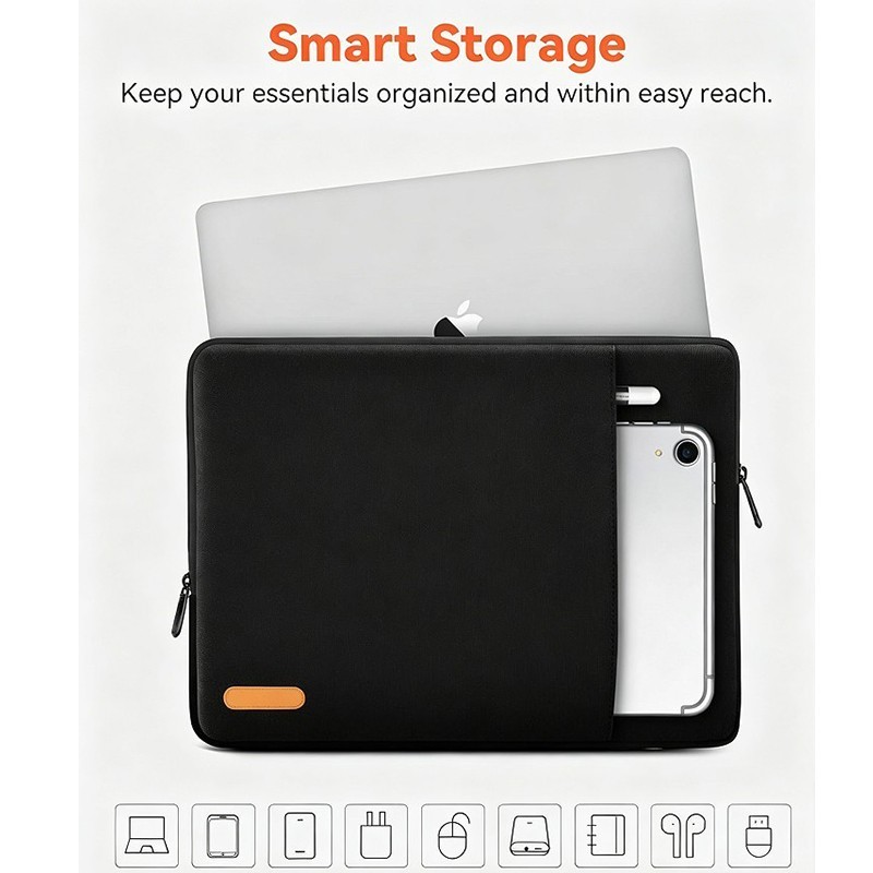 Shockproof Laptop Sleeve 12 13.3 14 Inch Case for MacBook Air Pro M2 M3 HP Dell