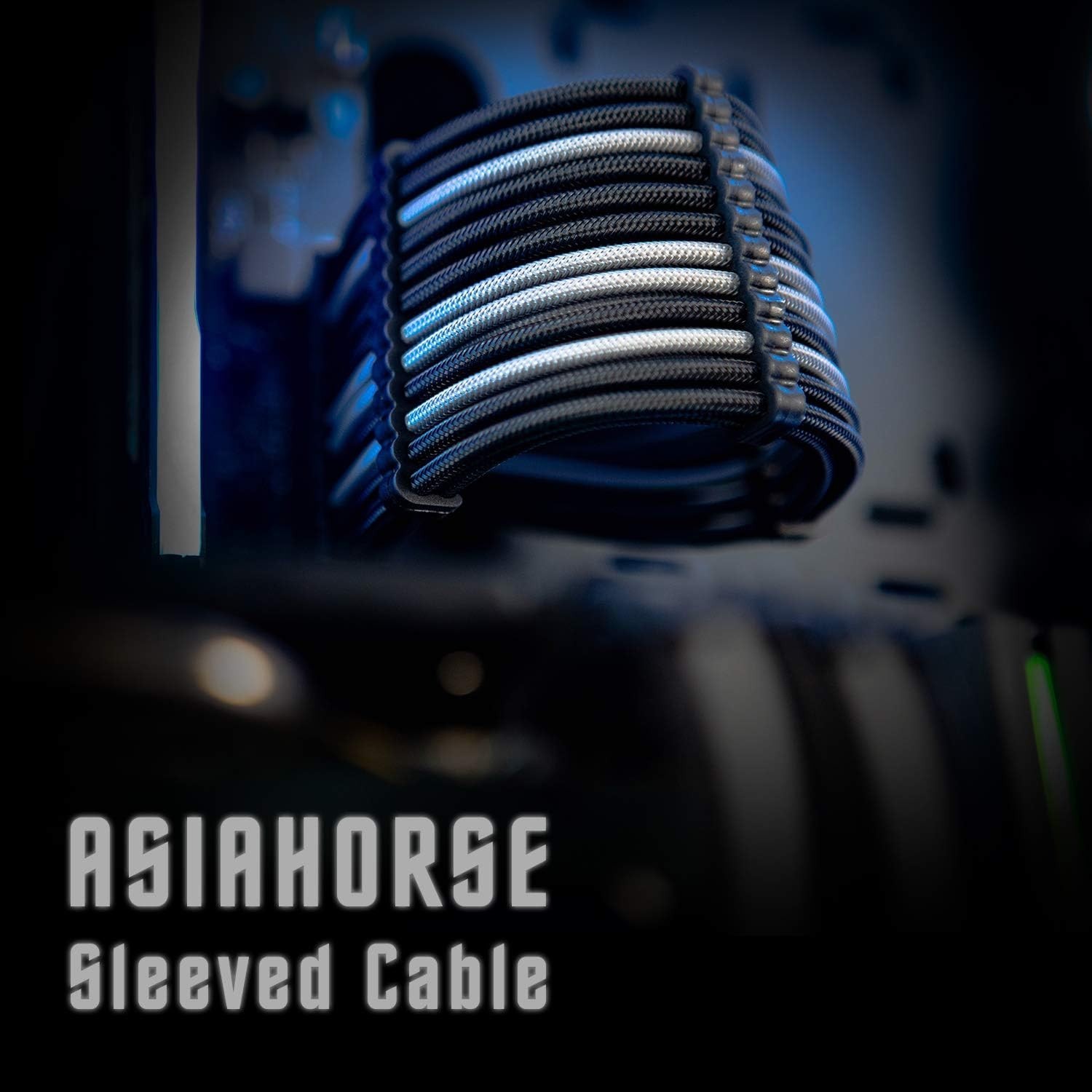 Versatile 30cm Power Supply Extension with 1×24-Pin ATX & Dual 8-Pin EPS