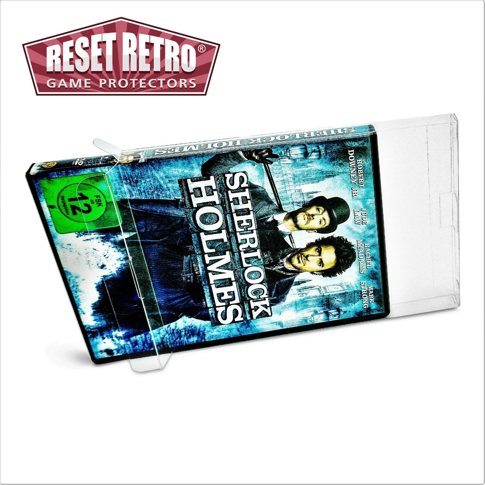 Protective sleeves DVD films 0.3 / 0.5 mm with / without tabs game protectors box film