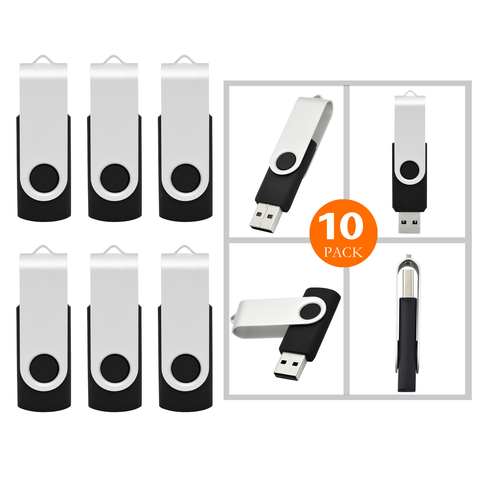 1-10PCS 32GB USB 3.0 Flash Drive Memory Stick Thumb Pen Drive US Stock Lot