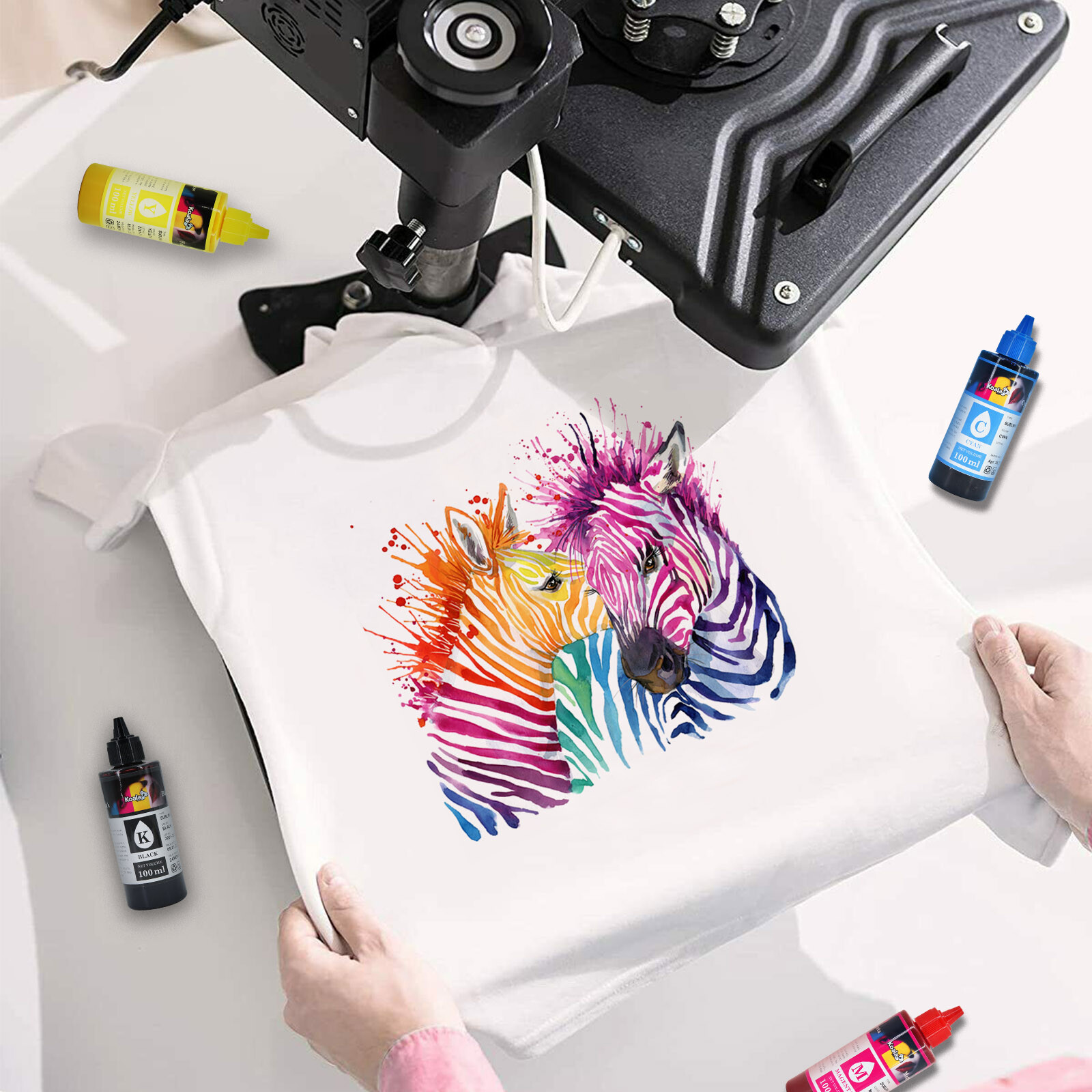 1600ML Bulk Koala Sublimation Ink for Epson Et 2720 2760 2803 2850 Wf 7710 7720