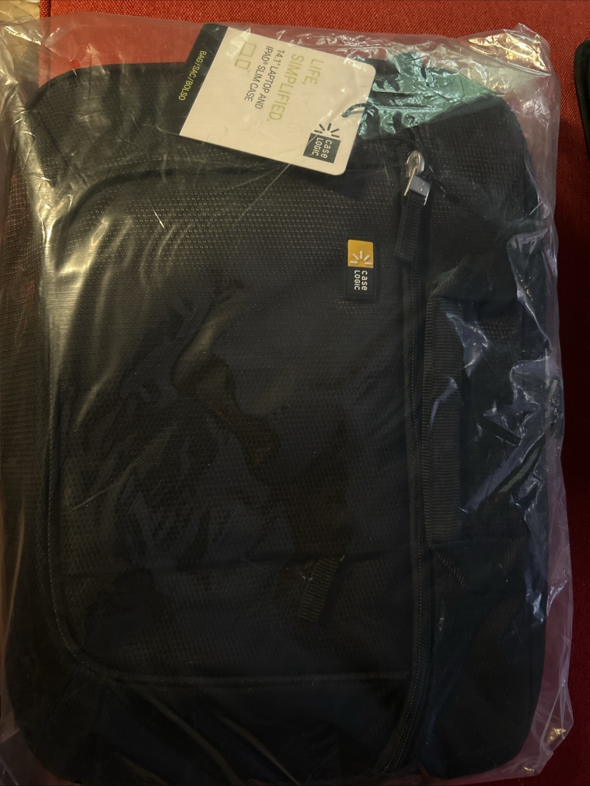 Case Logic Advantage 14.1″ Laptop iPad Case Bag (Black) Attaché AUA314 NEW