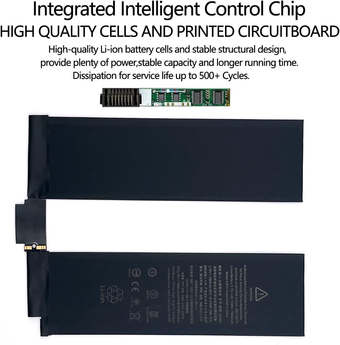 Internal Battery Replacement A2042 For iPad Pro 11″ 2018 A1980 A1979 A2013 A1934