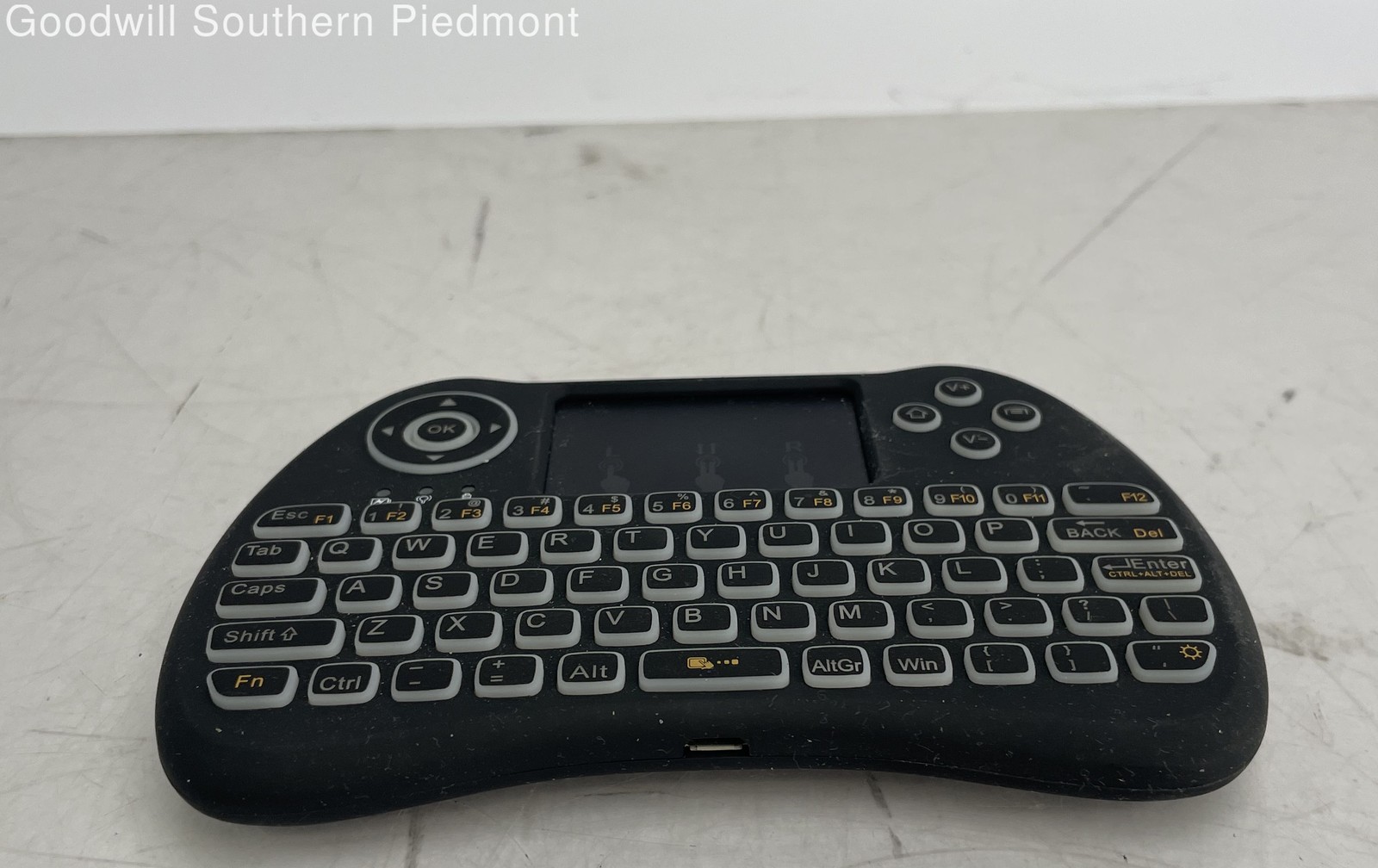Unbranded Mini Keyboard Multi-Media Remote Control – Open Box