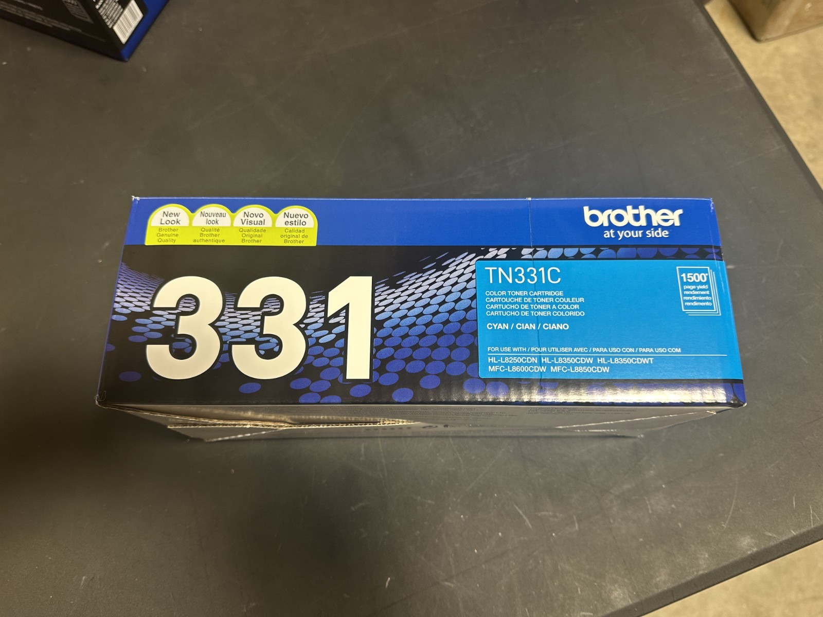 Genuine Brother TN331C Cyan Laser Toner Cartridge Sealed Box “NEW”